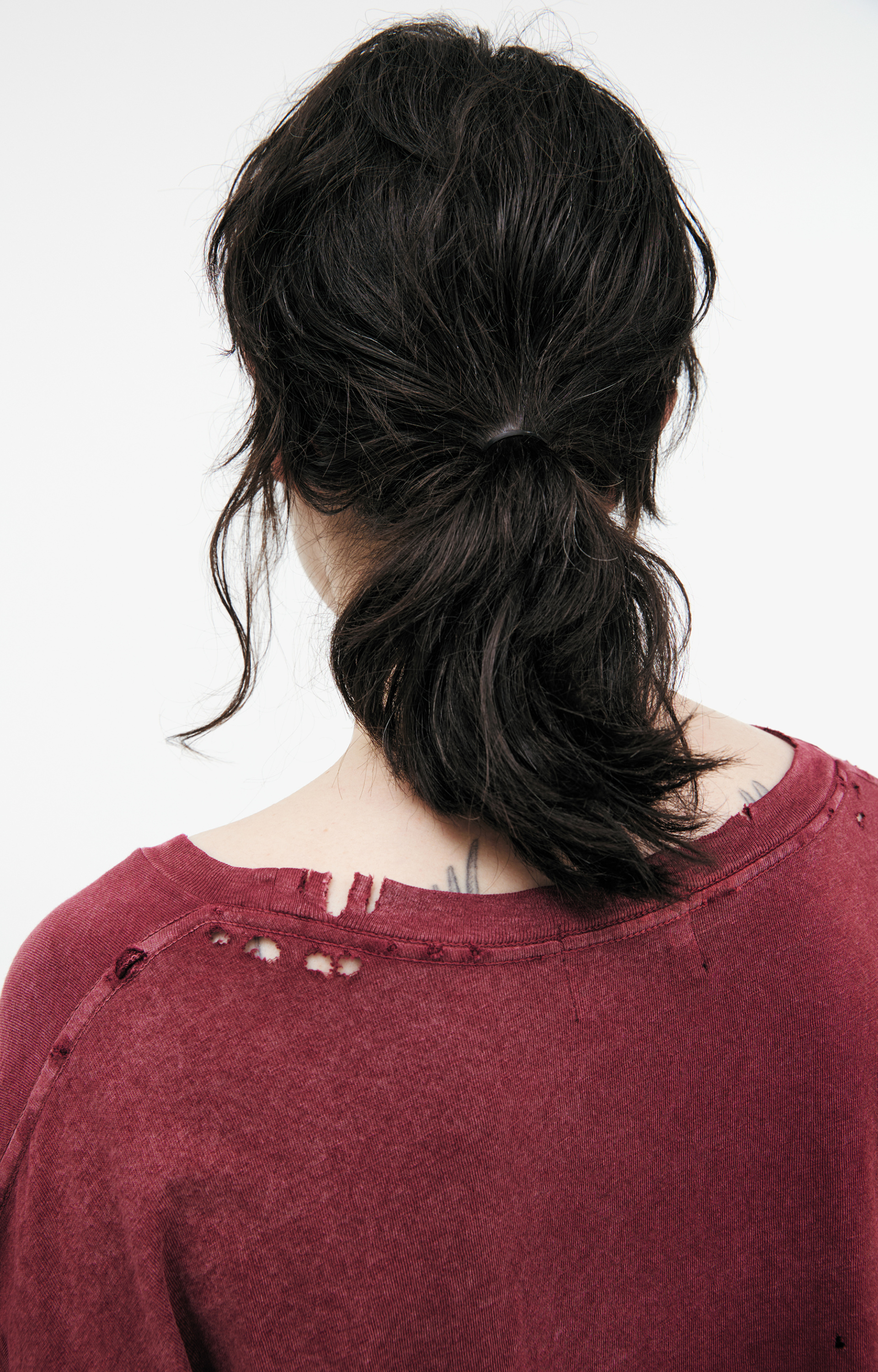 Enfants Riches Déprimés Бордовая футболка с принтом