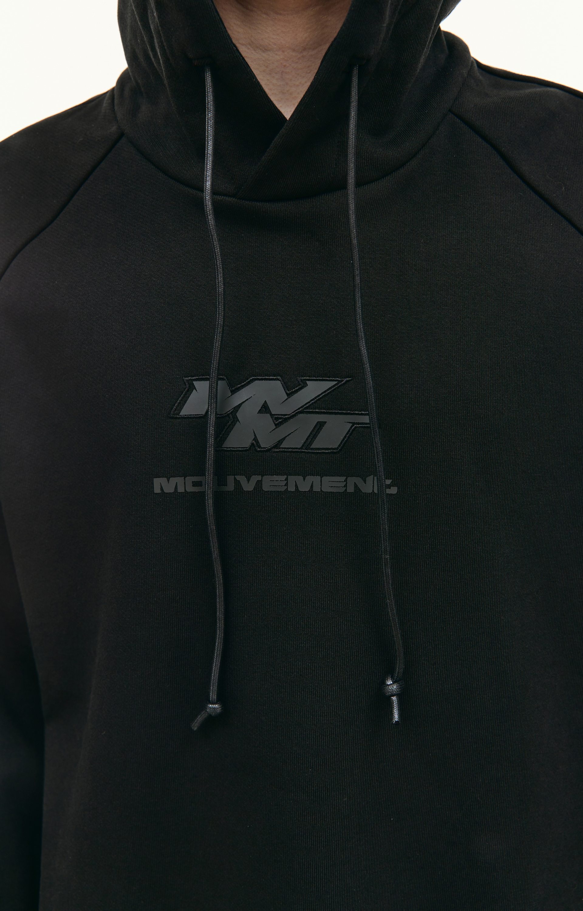 Juun.J Черное худи с принтом