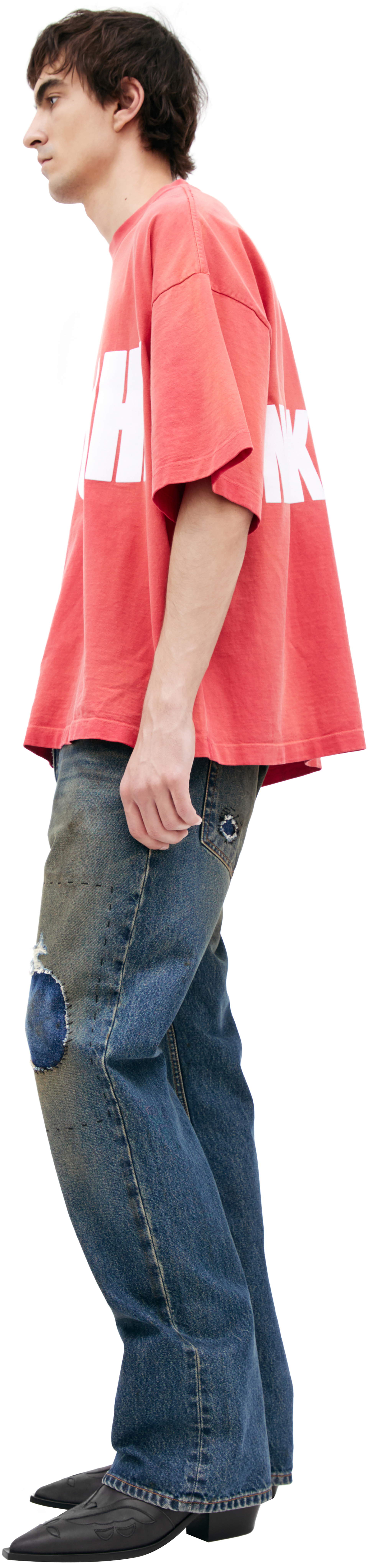 Satoshi Nakamoto Красная футболка с логотипом