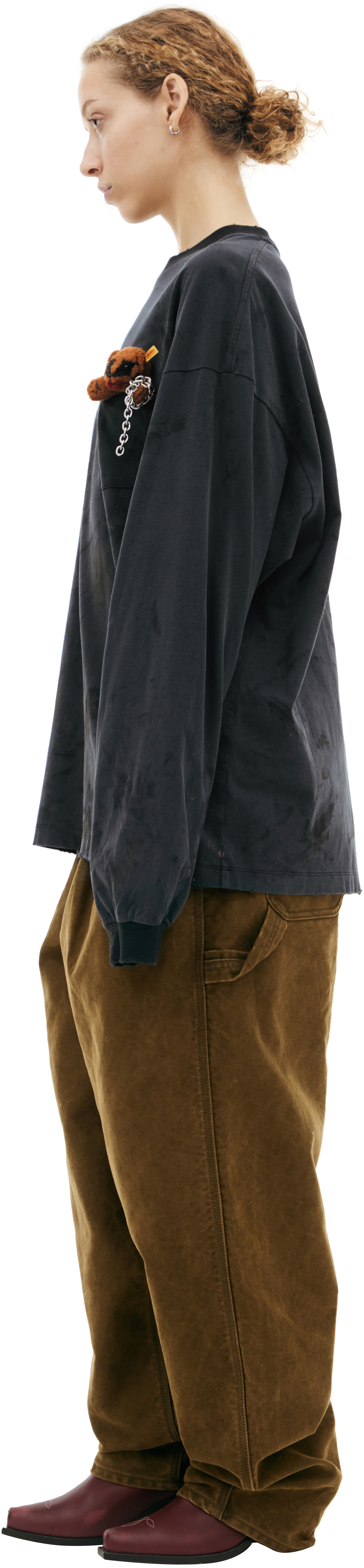 Doublet Лонгслив с медведем