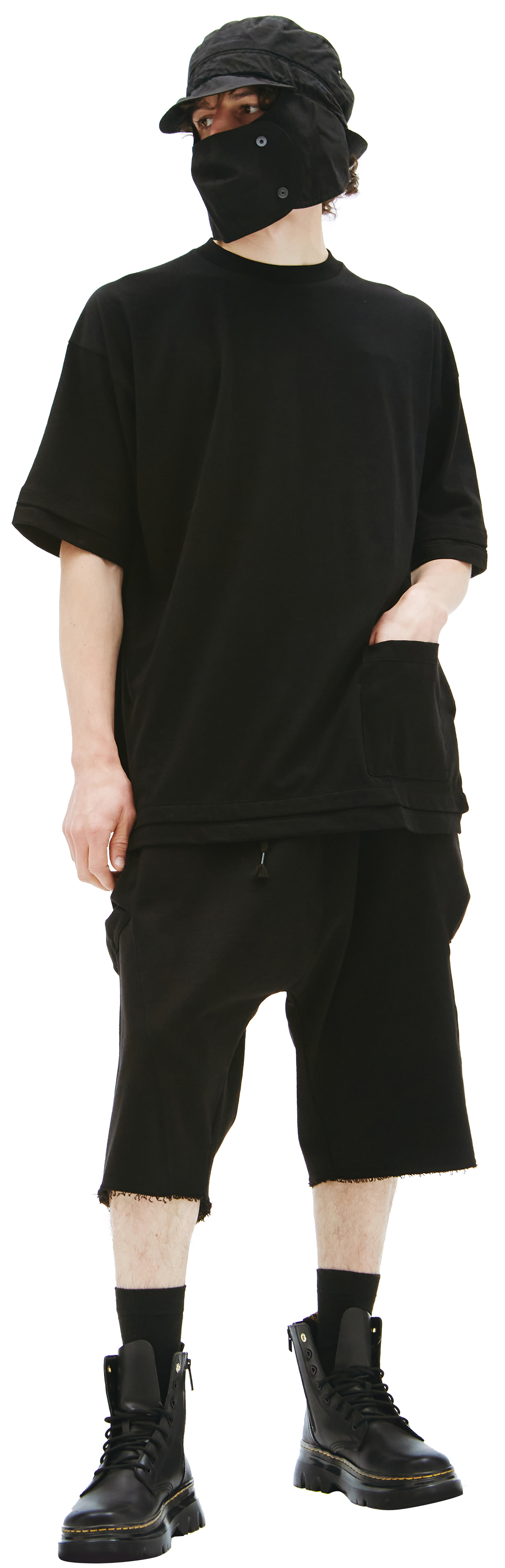 The Viridi-Anne Оверсайз футболка с карманом