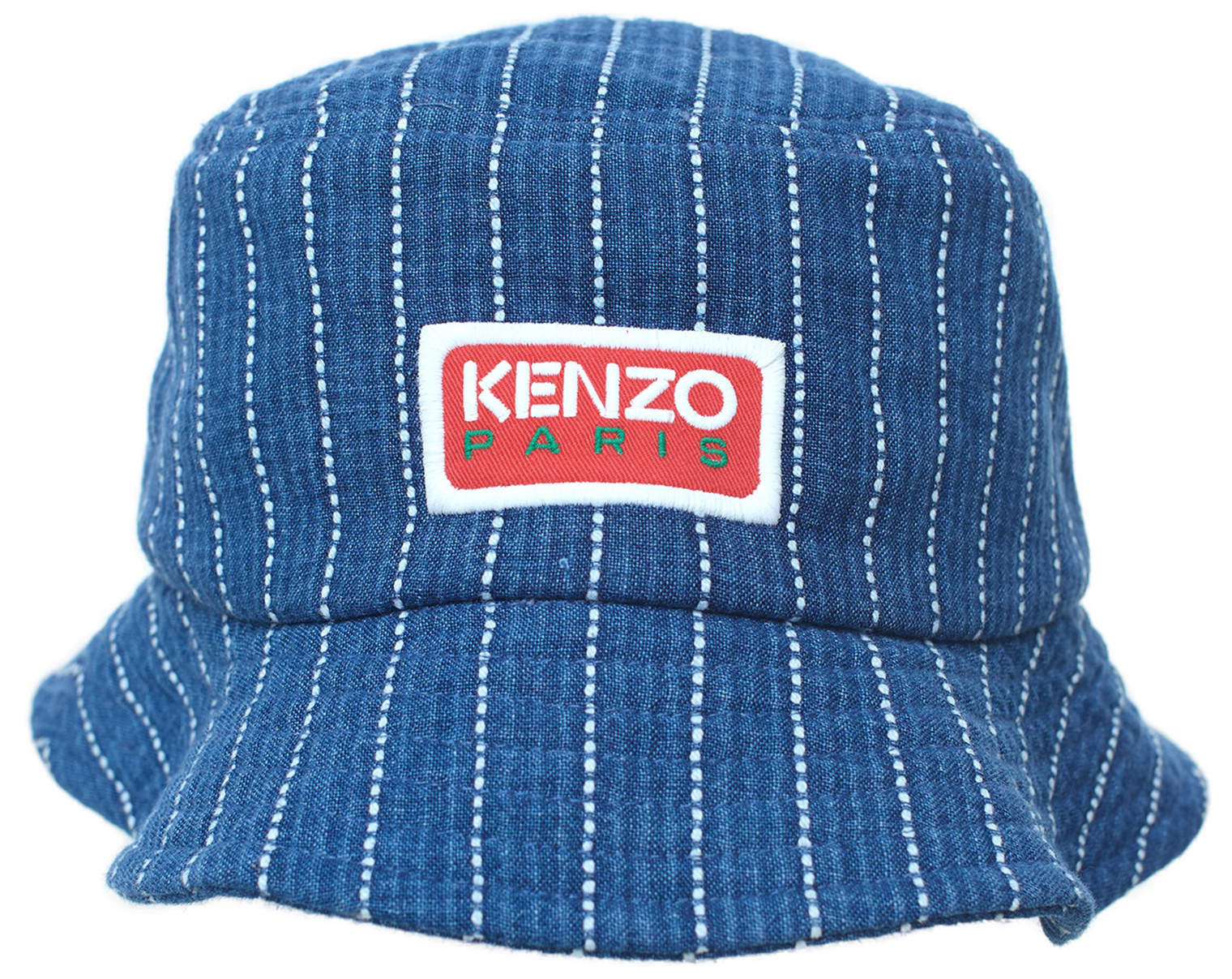 KENZO Синяя панама с логотипом