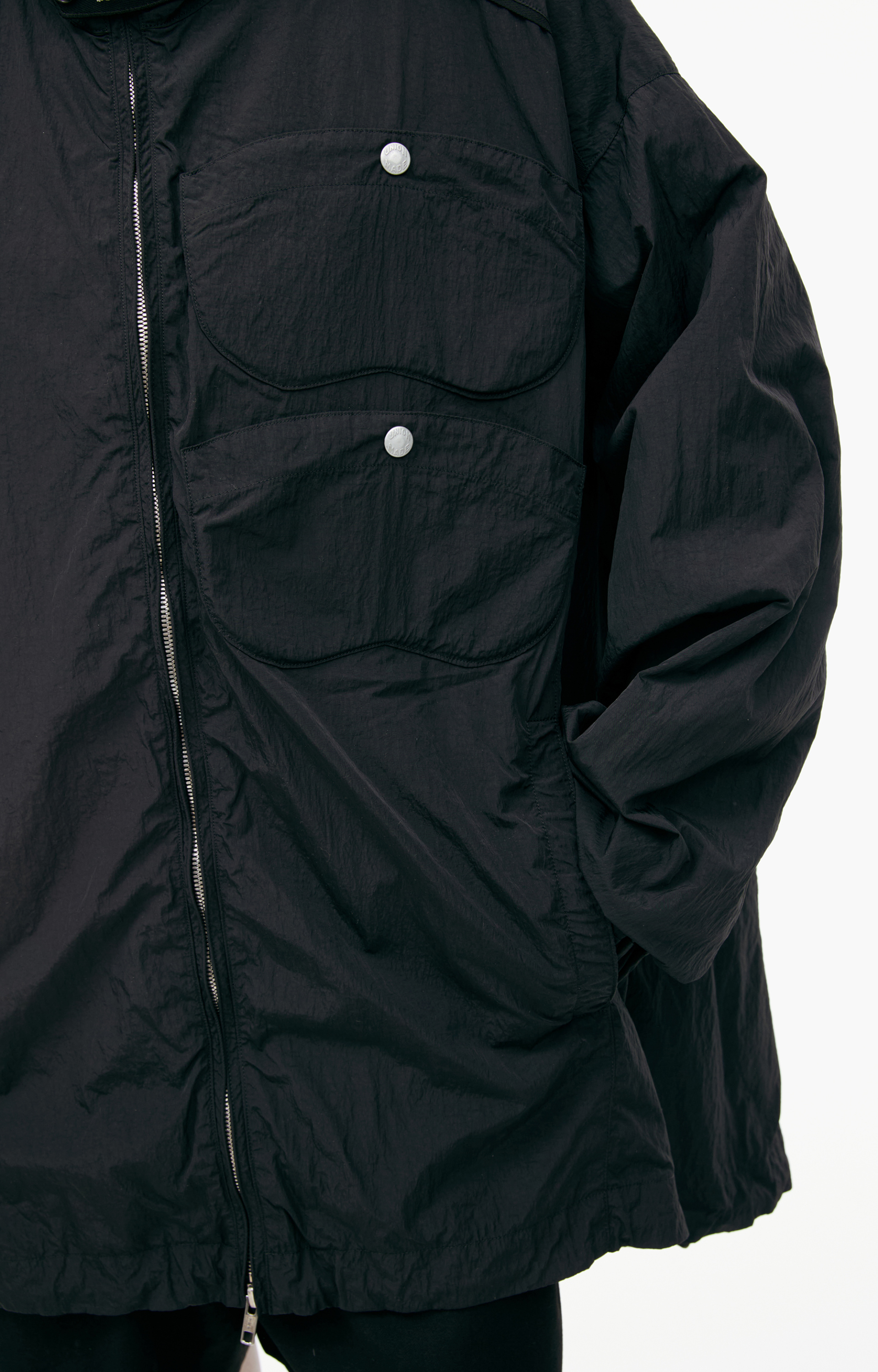 Doublet Черная куртка с очками