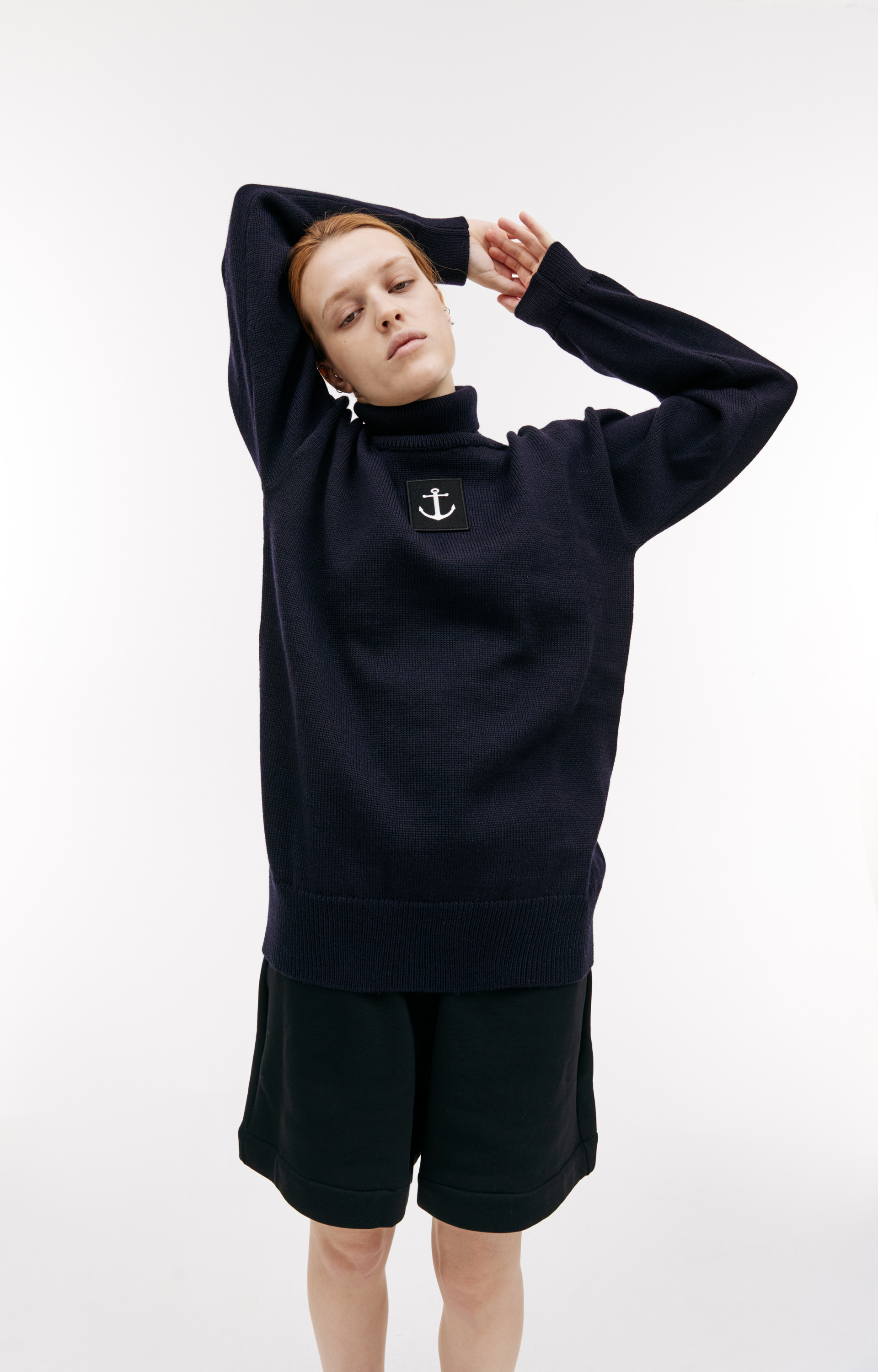 Jil Sander Шерстяной свитер с высоким горлом