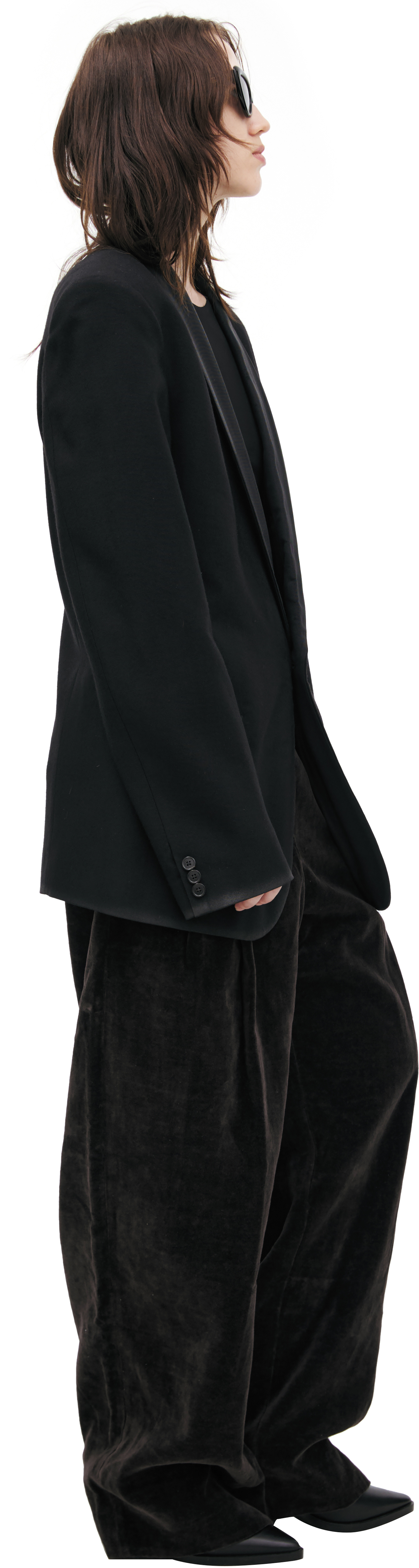 Maison Margiela Однобортный жакет из шерсти