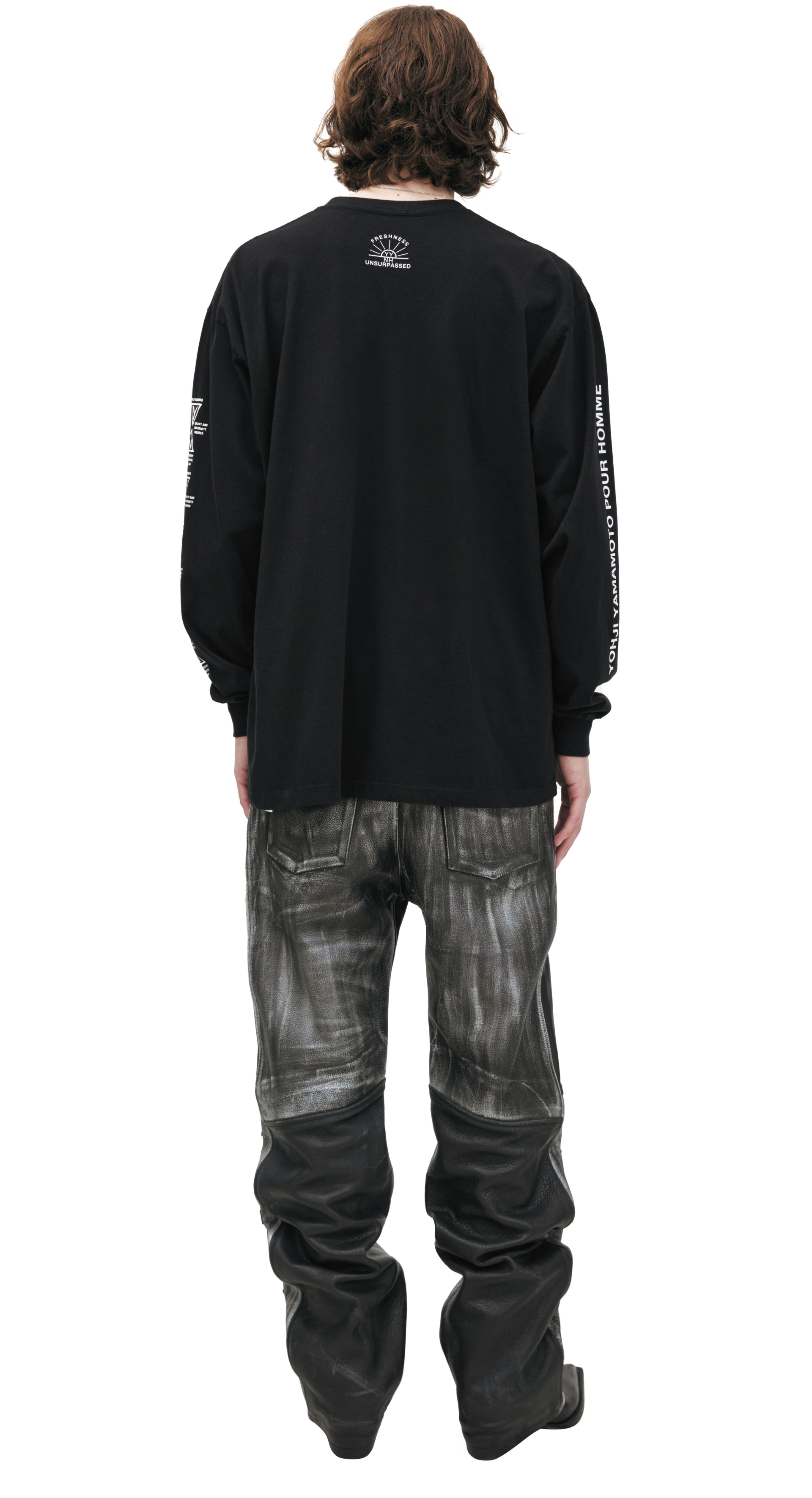 Yohji Yamamoto лонгслив Yohji Yamamoto х neighborhood