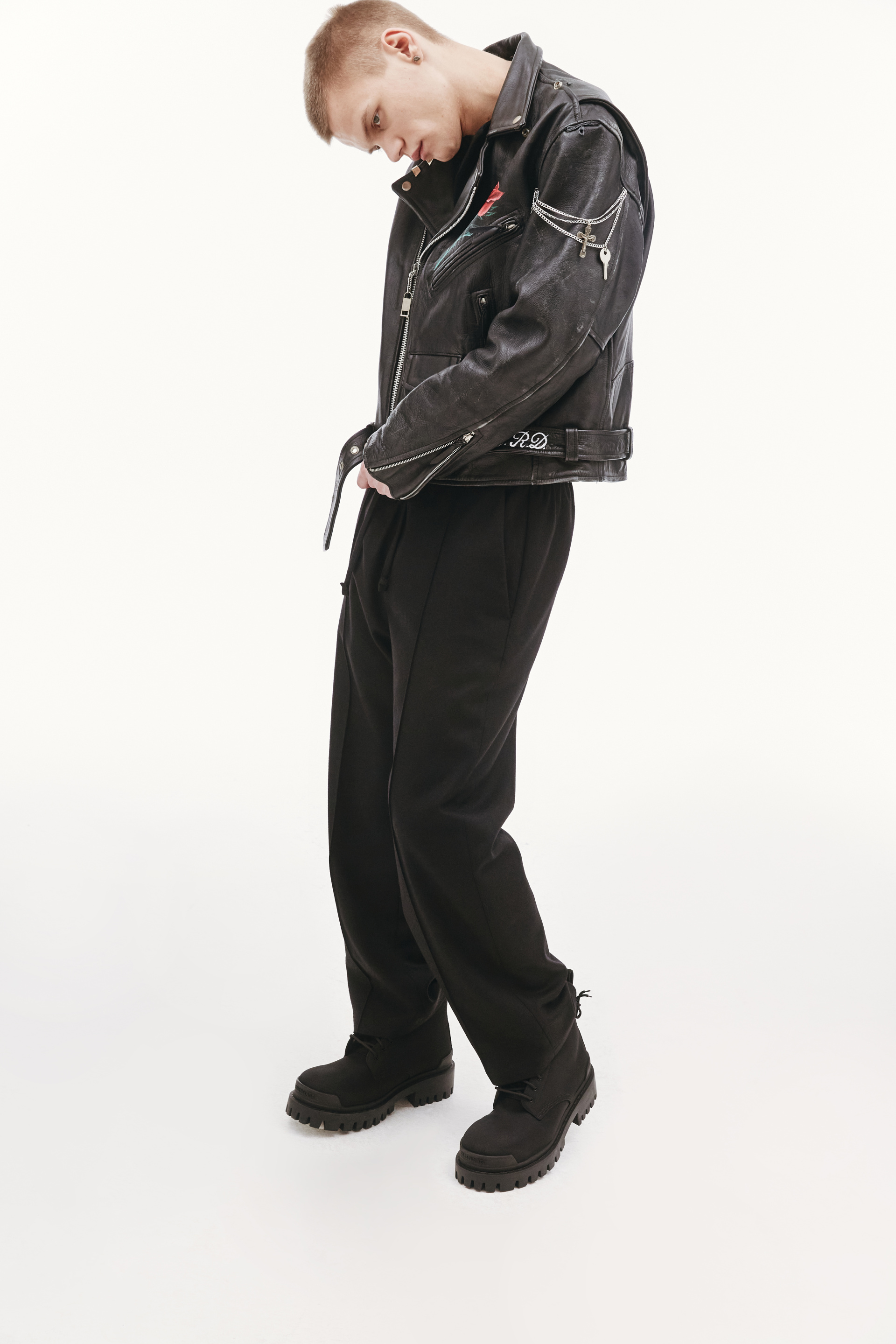 Enfants Riches Déprimés Кожаная куртка ERD X SVMOSCOW