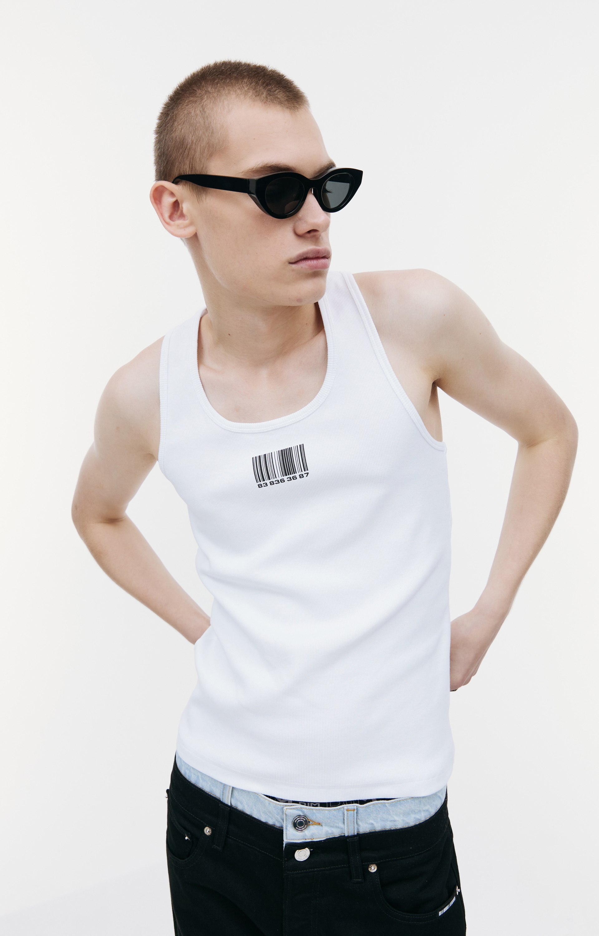 VTMNTS Майка с логотипом Barcode