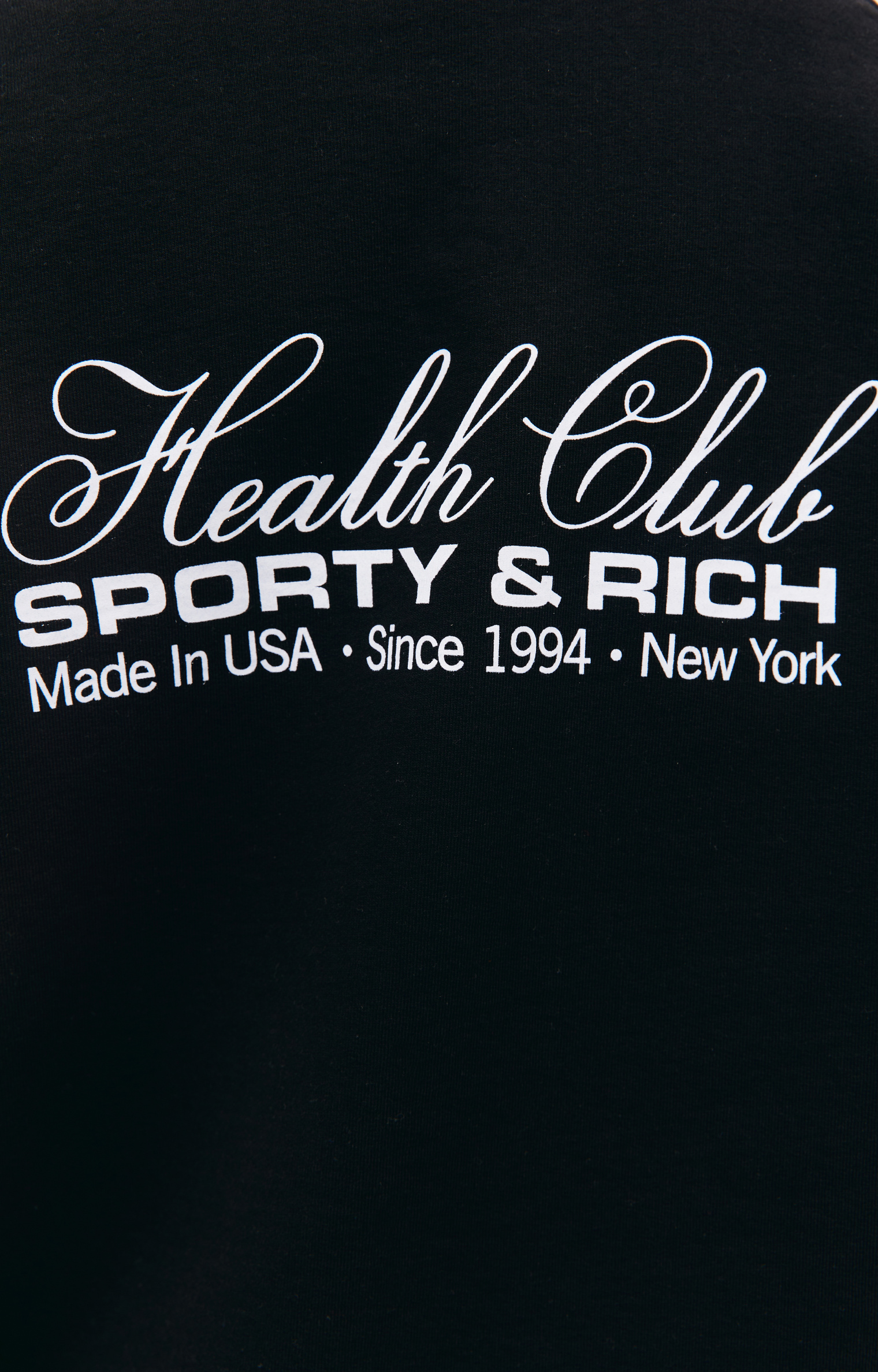 SPORTY & RICH Свитшот с принтом Health Club