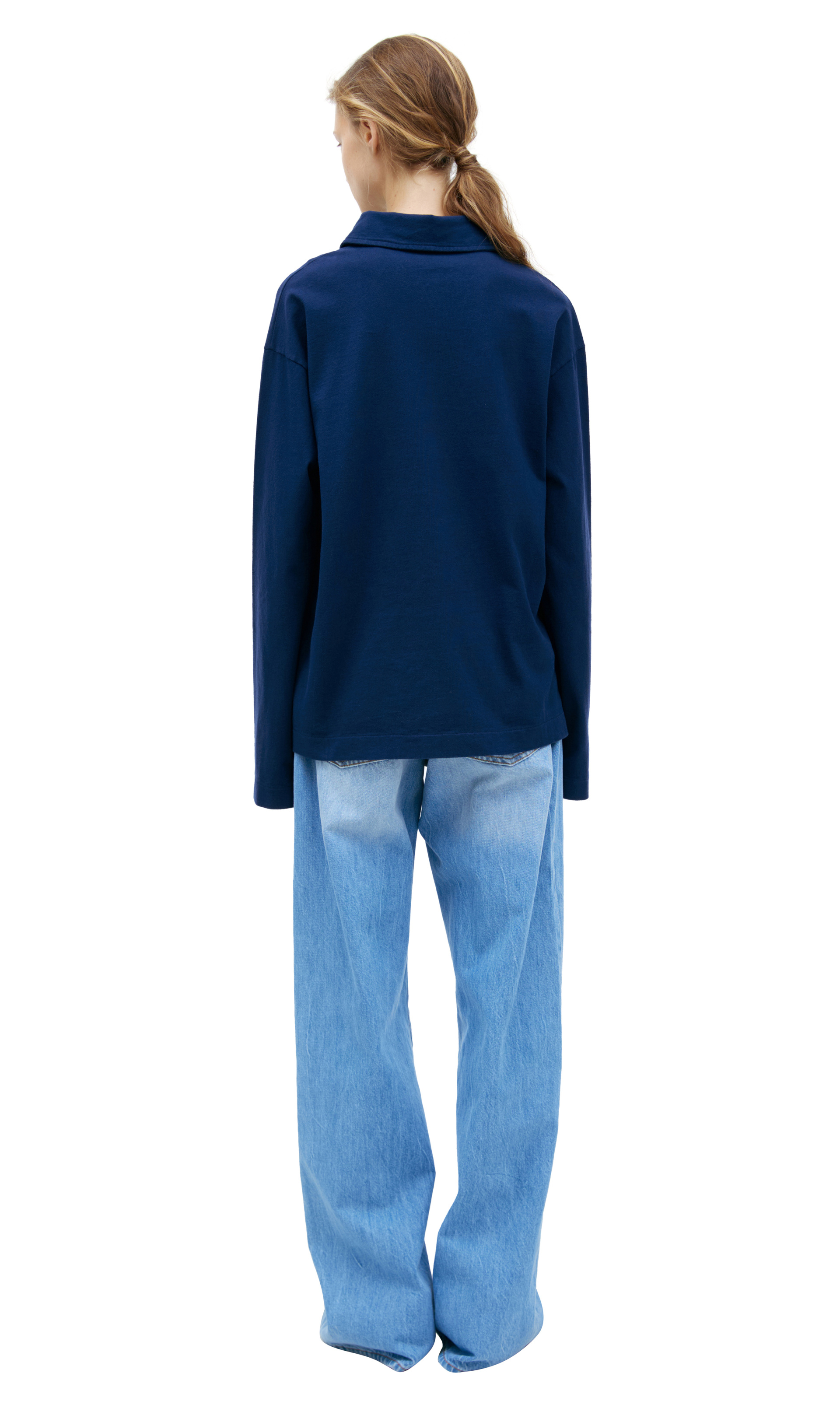 The Row Базовое поло из хлопка