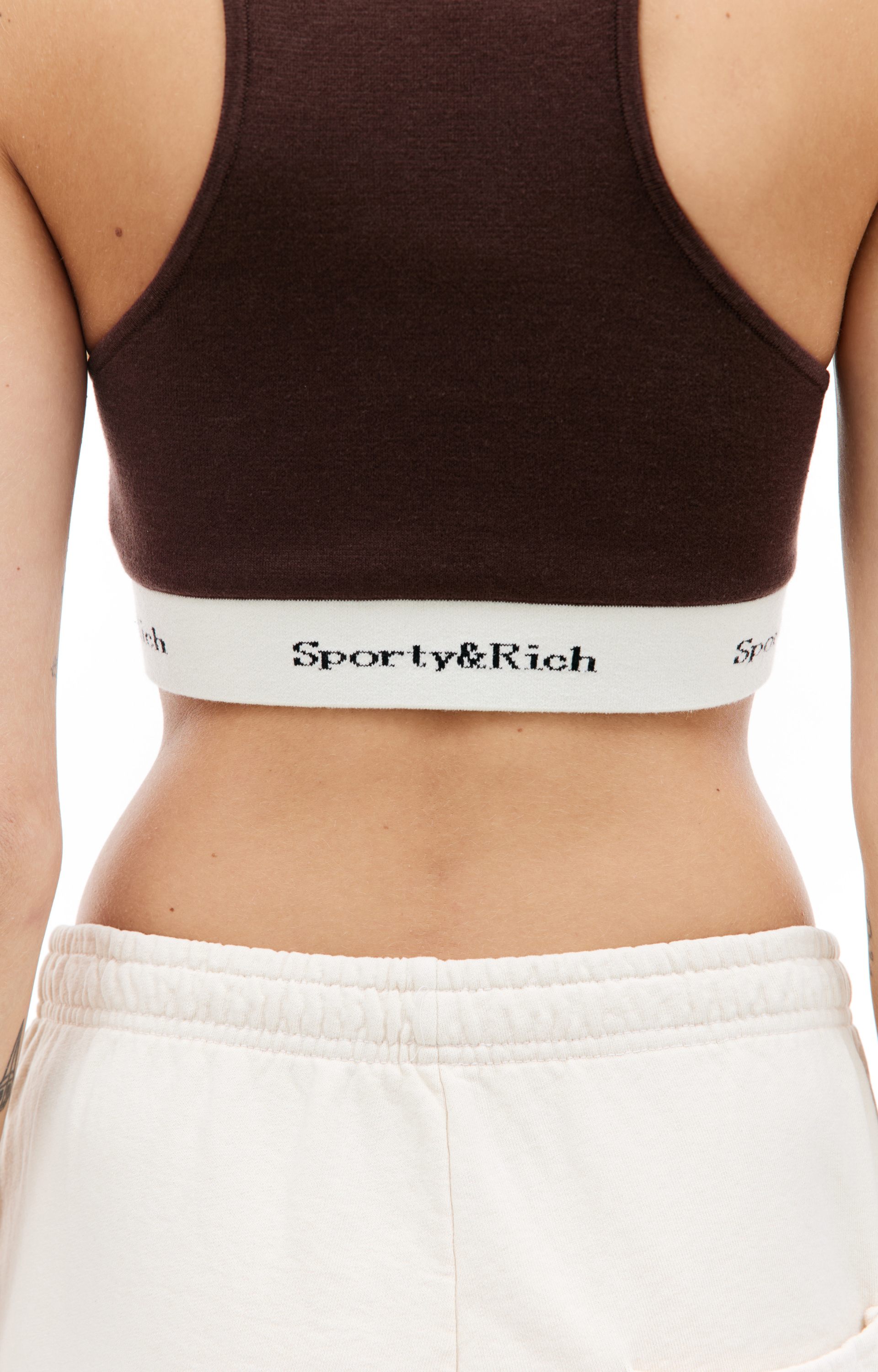 SPORTY & RICH Спортивный топ Serif