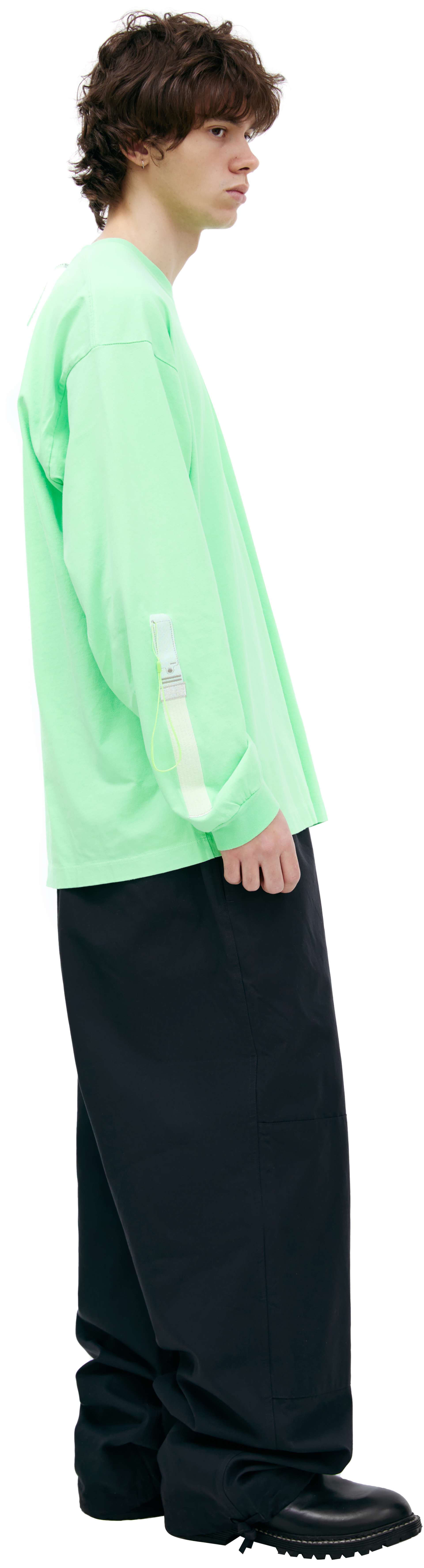 Doublet Хлопковый лонгслив с принтом