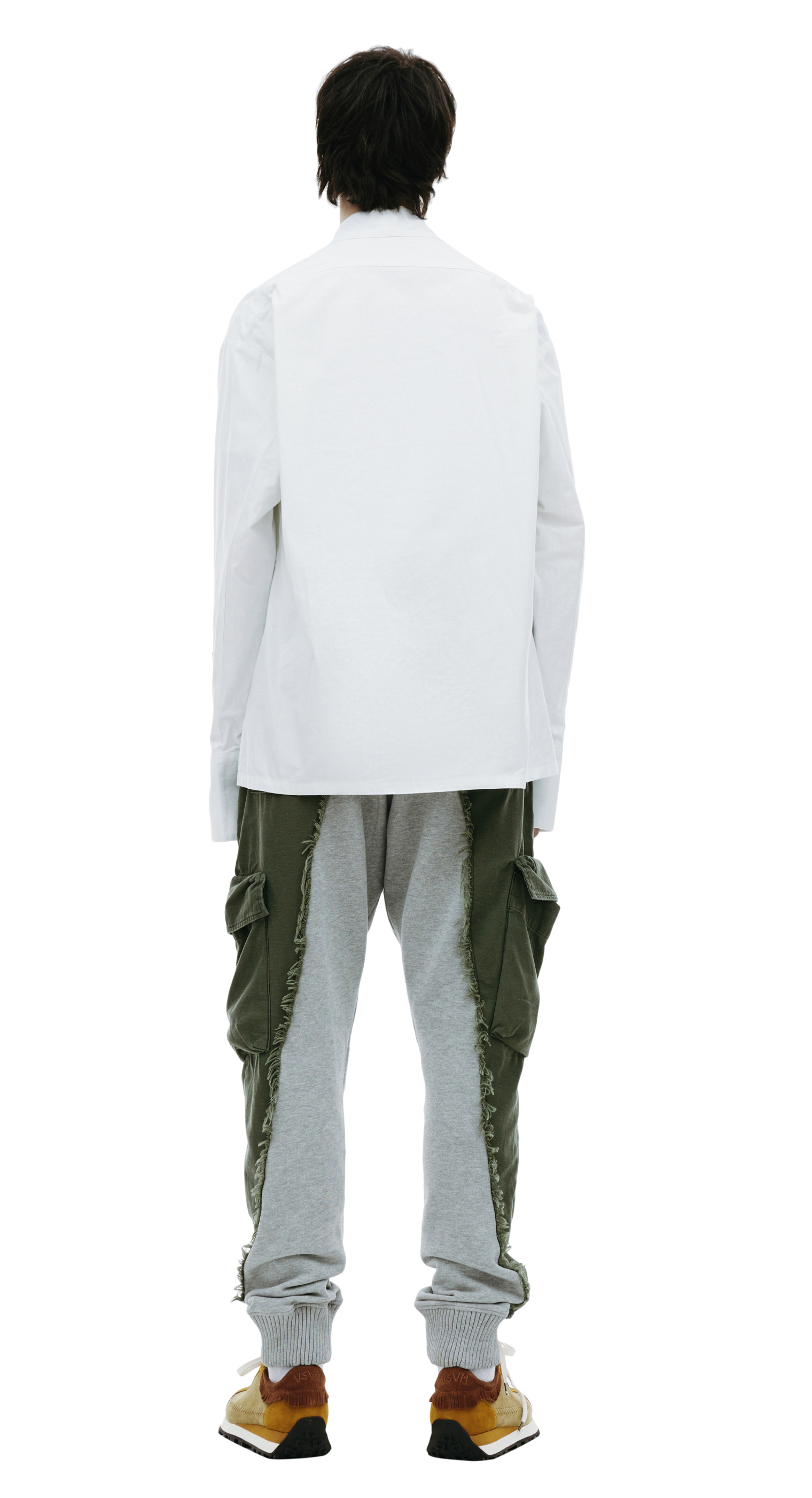 Greg Lauren Рубашка на одной пуговице