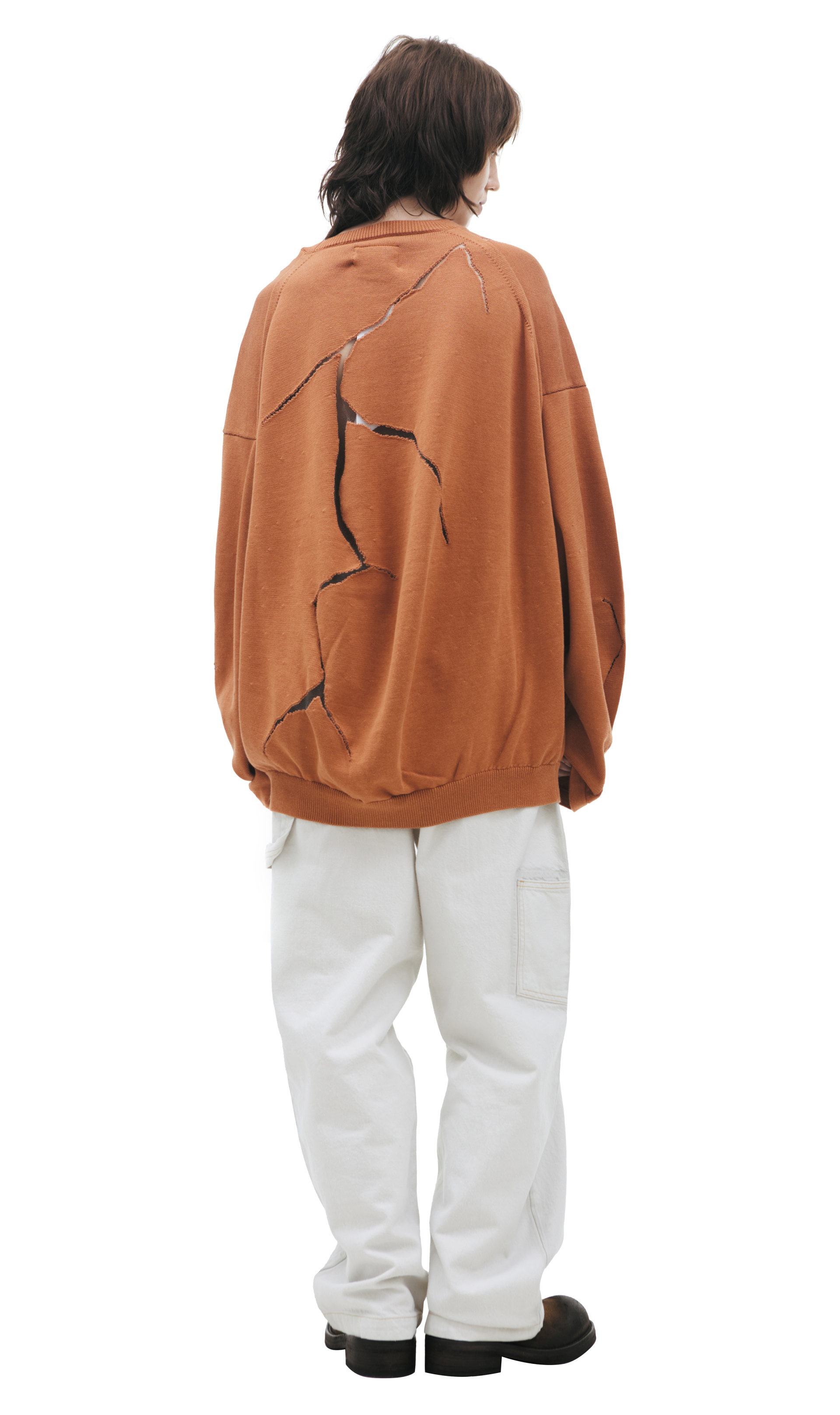 Doublet Свитер CRACKED EGG