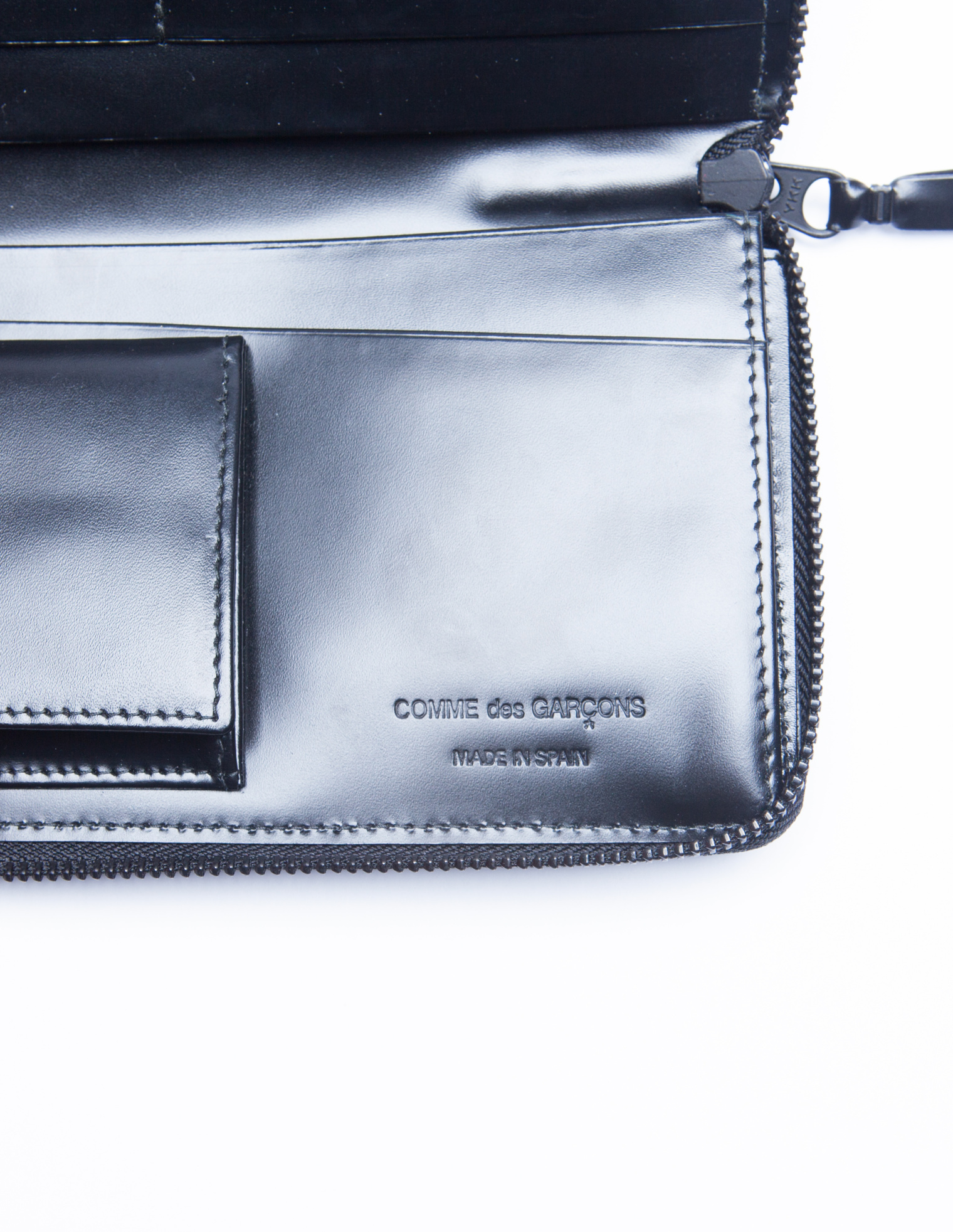 Comme des Garcons Wallets Кожаный кошелек на молнии