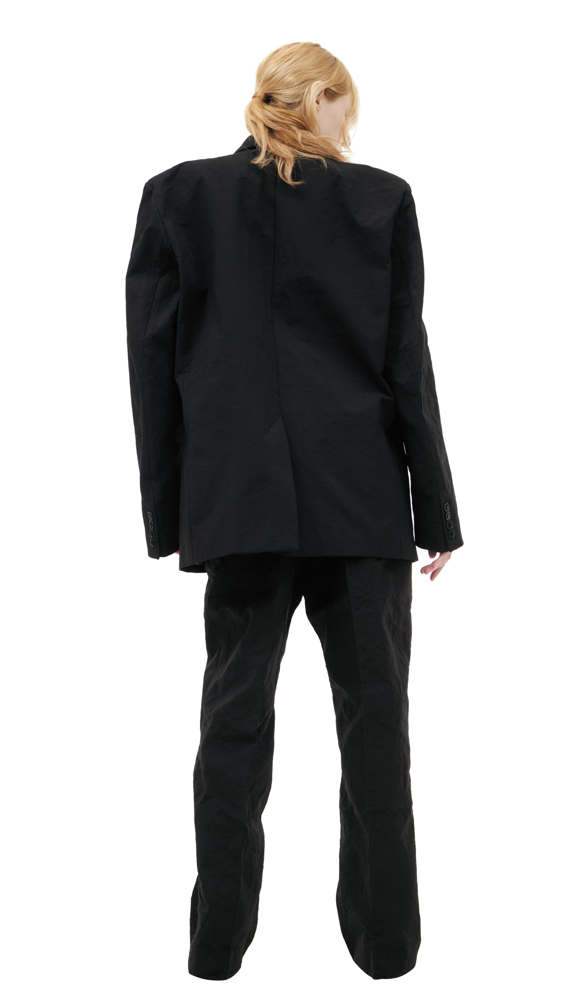 VETEMENTS Пиджак с мятым эффектом