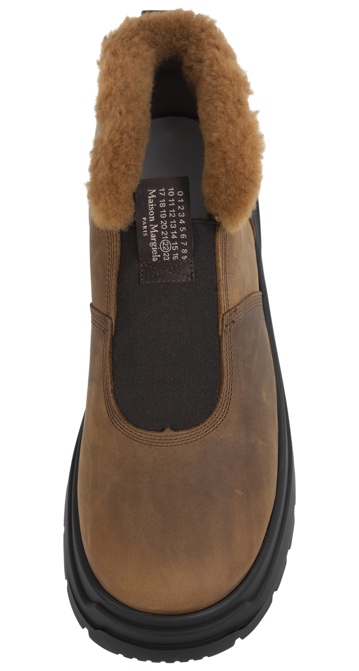 Maison Margiela Ботинки на меховой подкладке