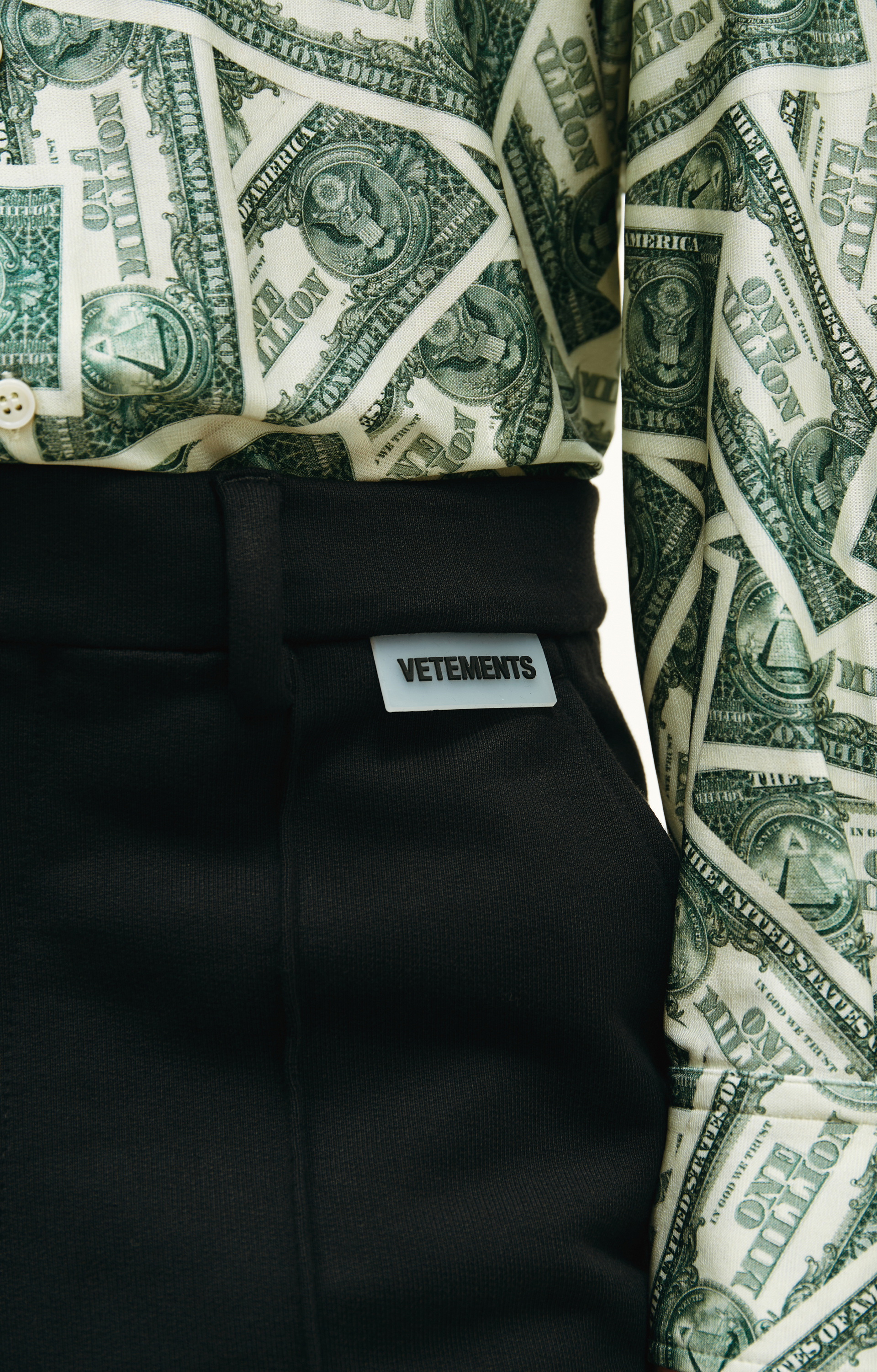 VETEMENTS Прямые брюки со стрелками