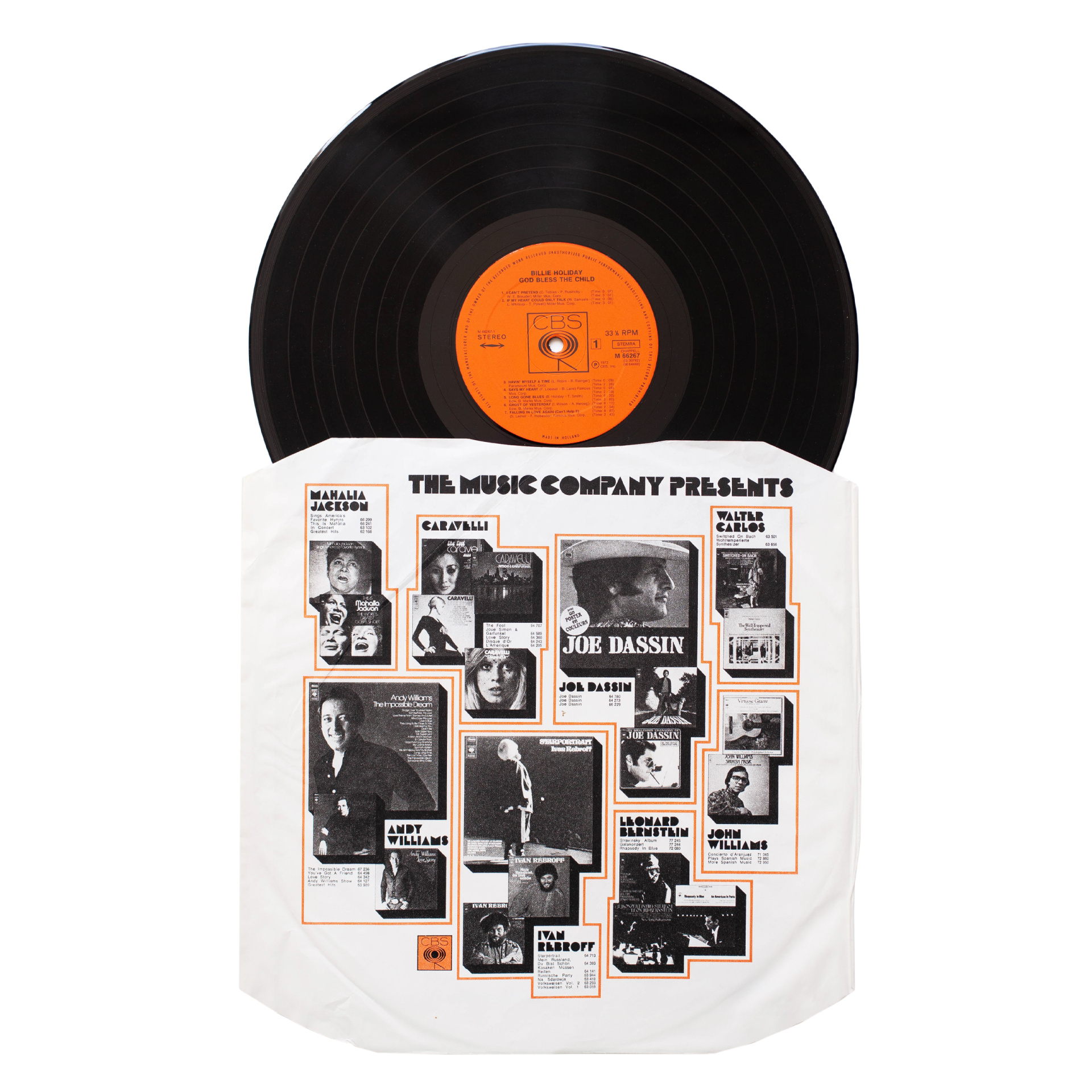  Винил Billie Holiday - God Bless The Child