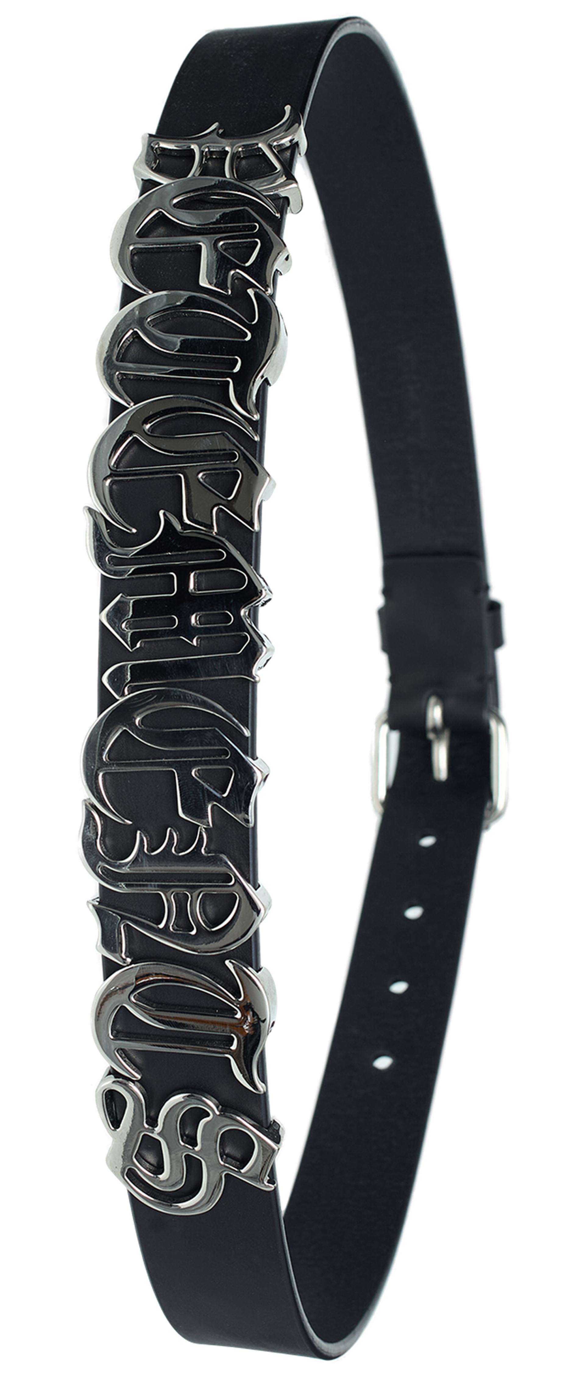 VETEMENTS Ремень с готическим логотипом