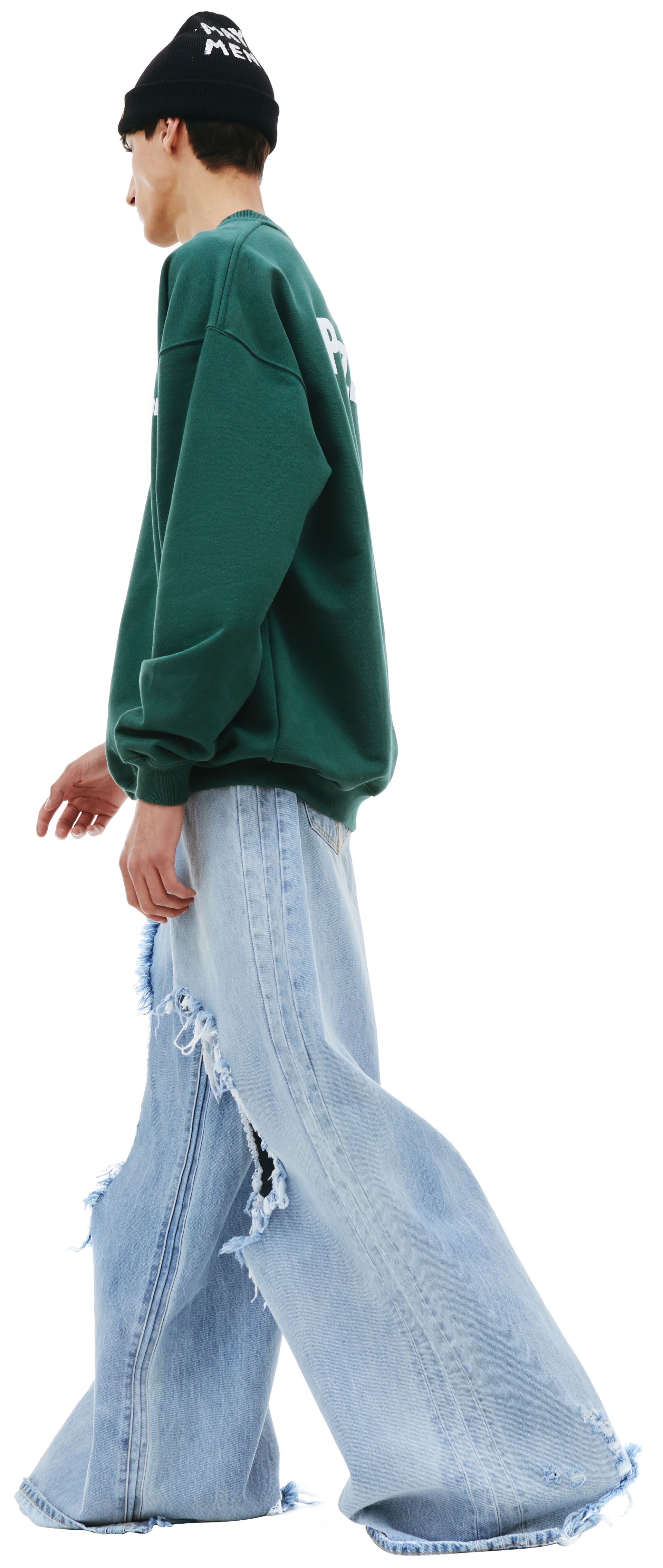 VETEMENTS Свитшот с принтом Polizei