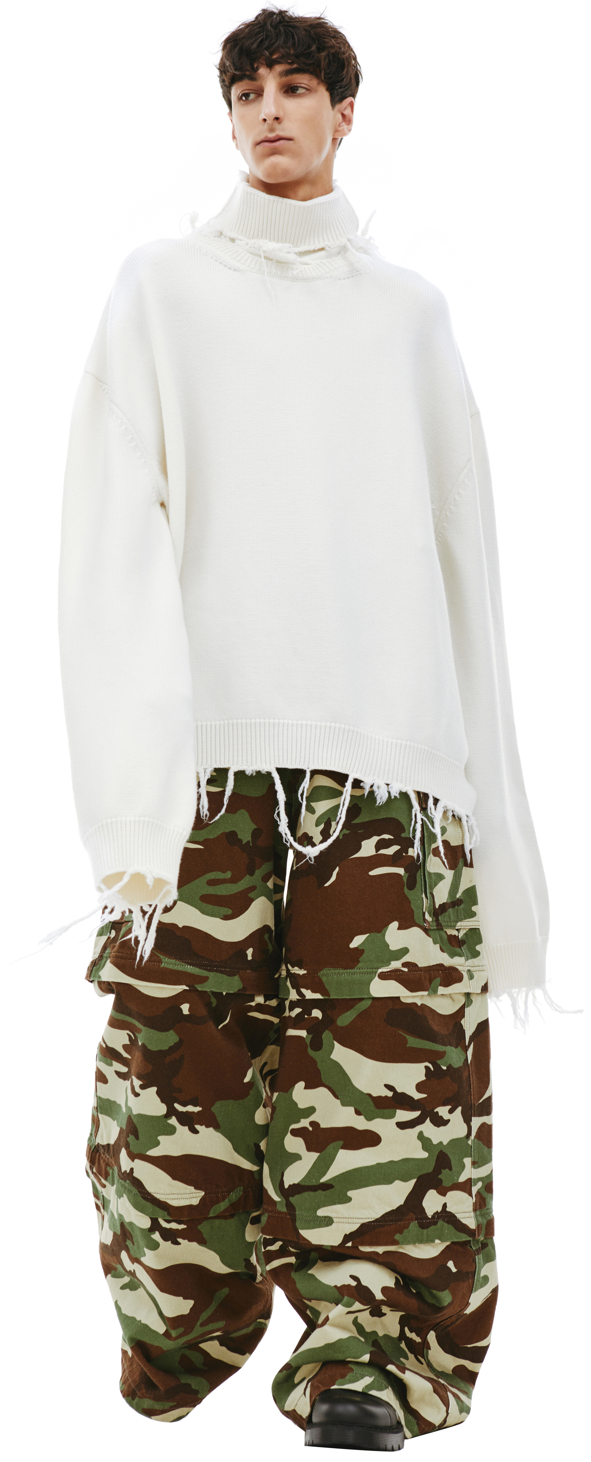 VETEMENTS Свитер с высоким воротником