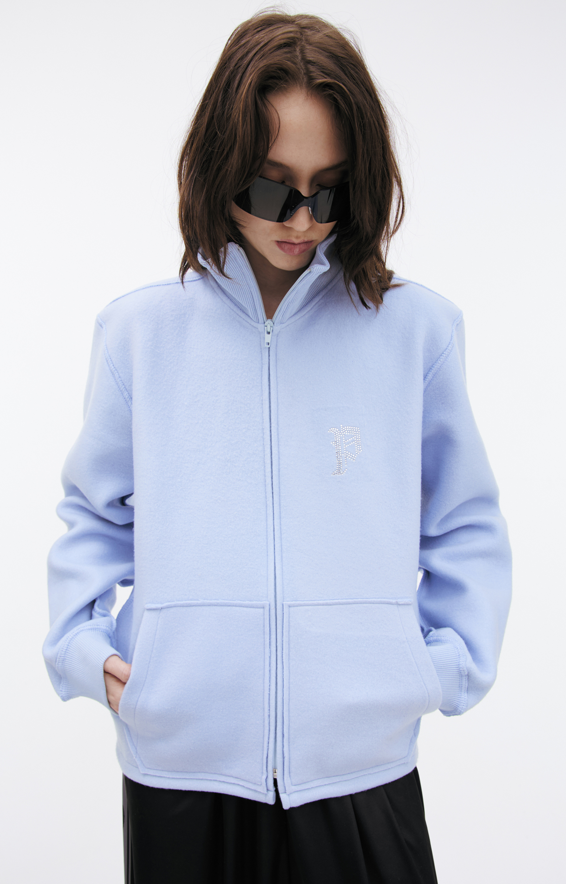 PROTOTYPES Флисовая куртка со стразами