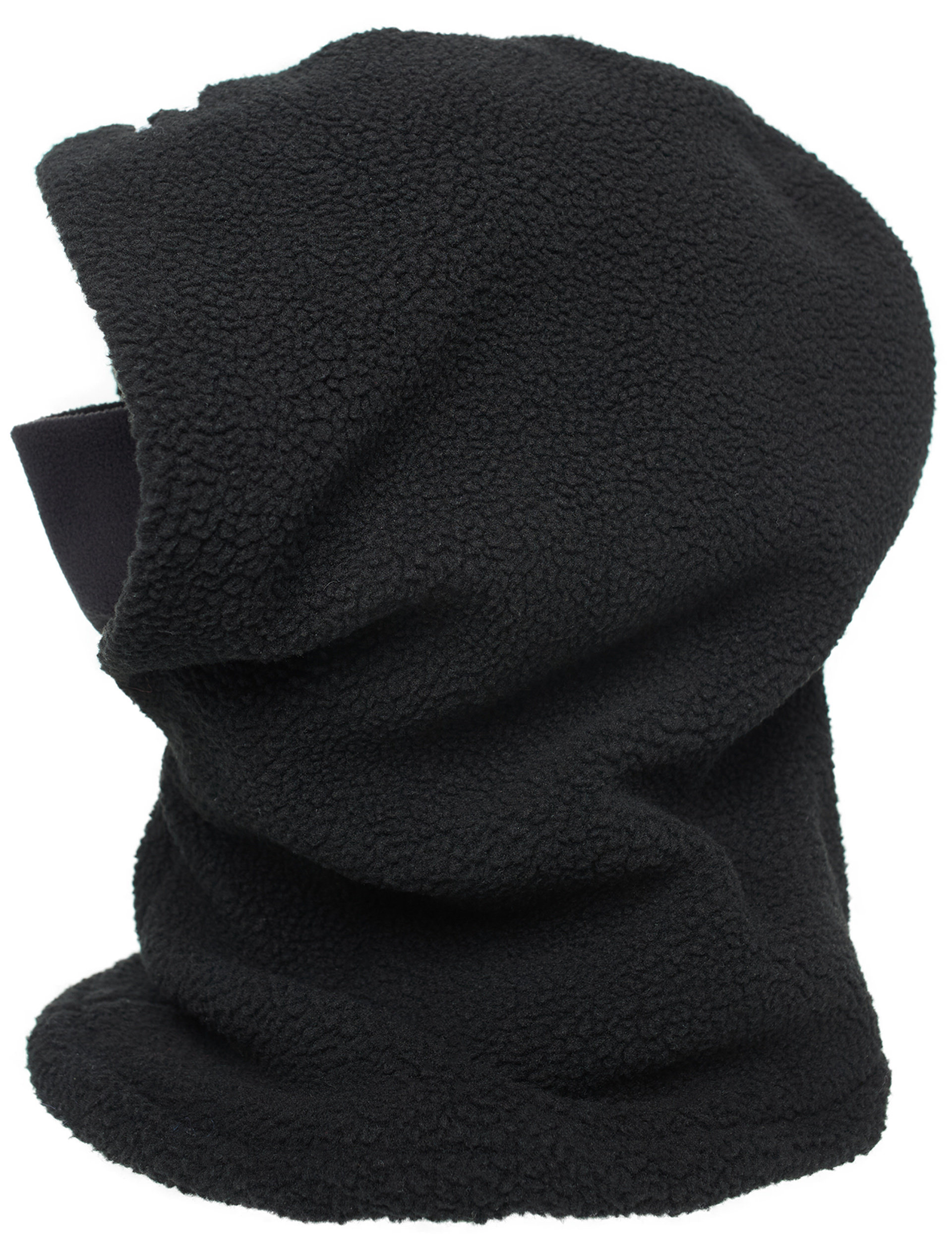 Balenciaga Черный капор с логотипом