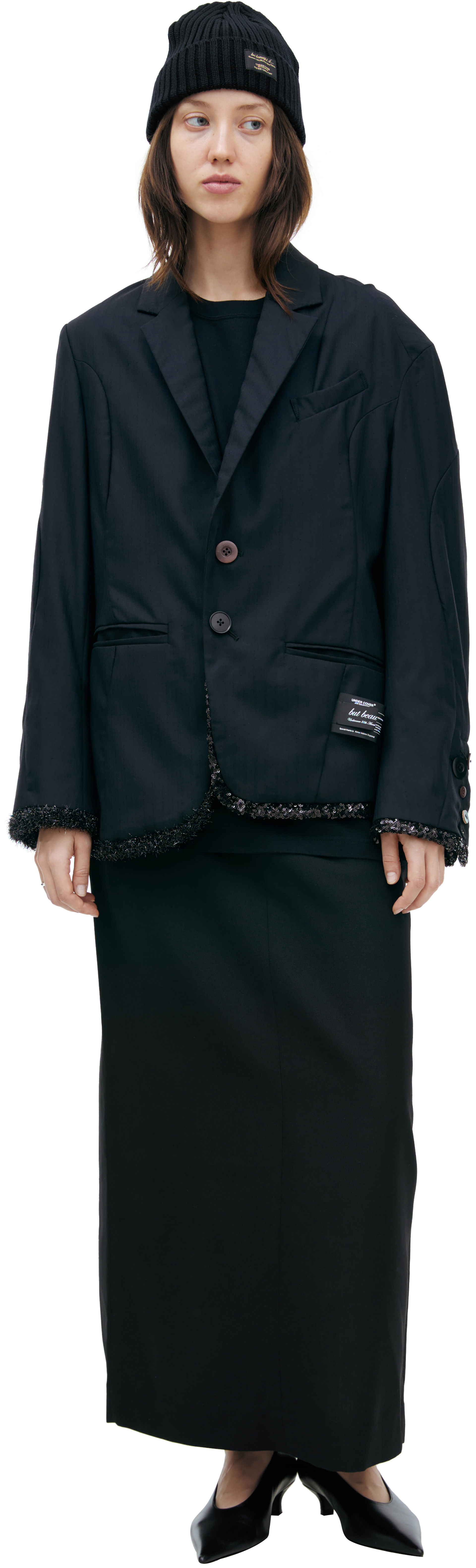 Undercover Жакет с блестящей отделкой