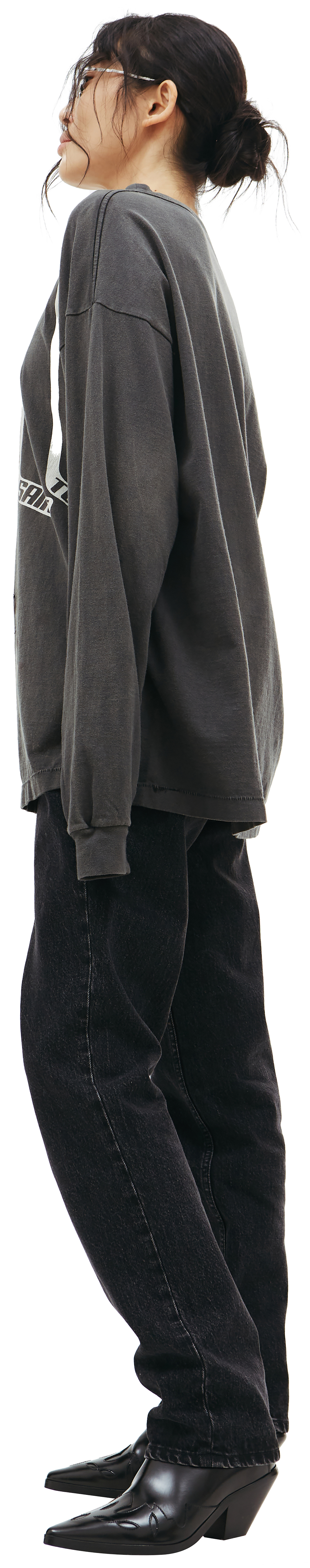 Saint Michael Лонгслив Saint Michael x Denim Tears с принтом Hell