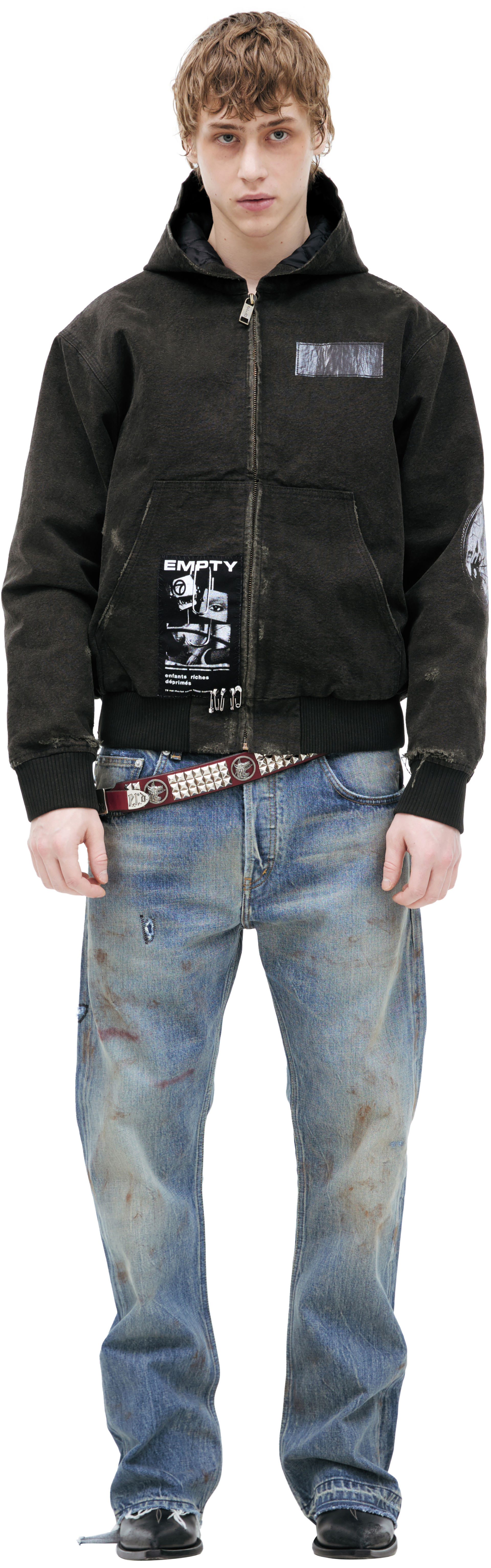 Enfants Riches Déprimés Джинсовая куртка с патчем