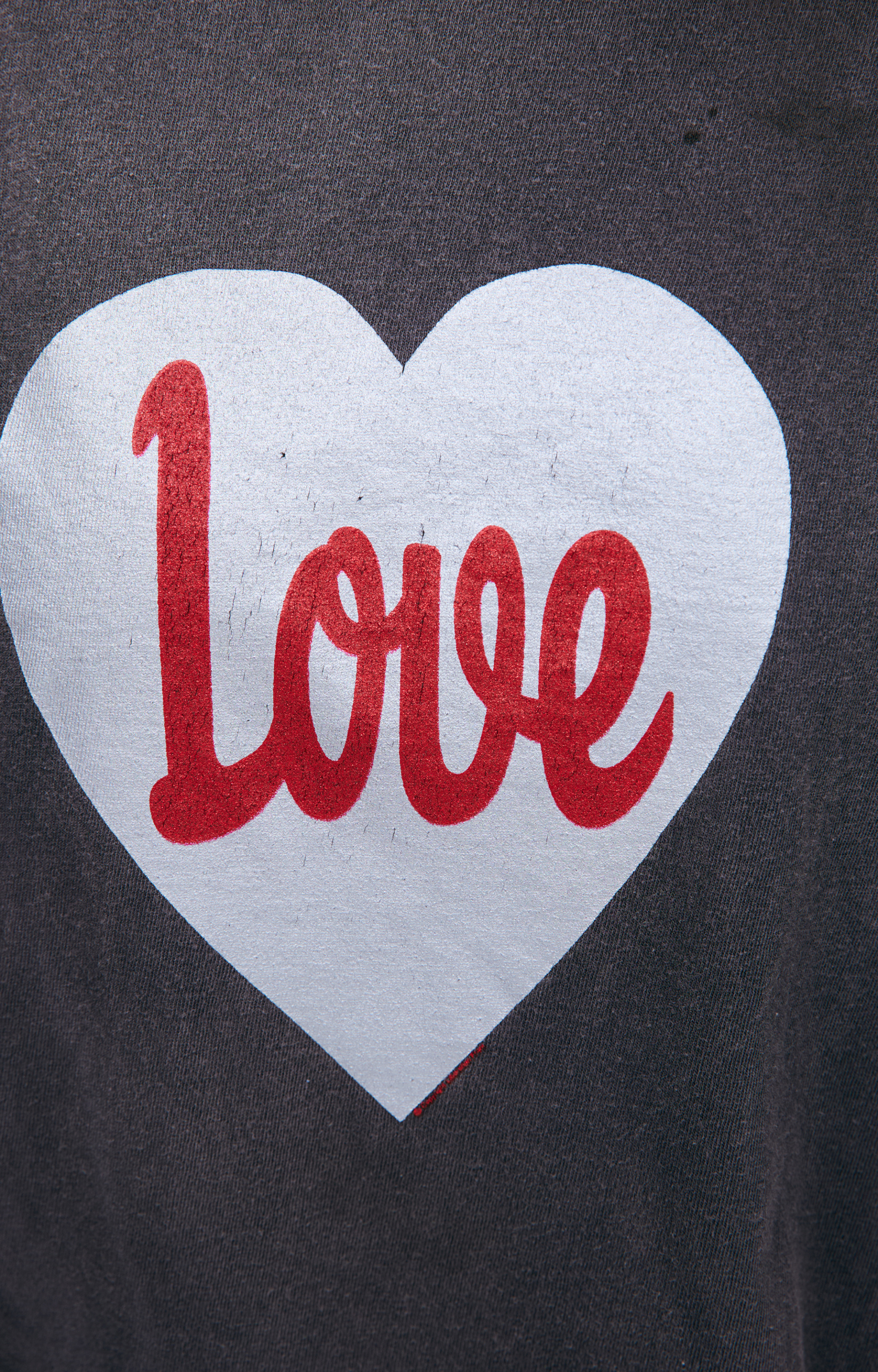 Saint Mxxxxxx Футболка с принтом \'LOVE\'