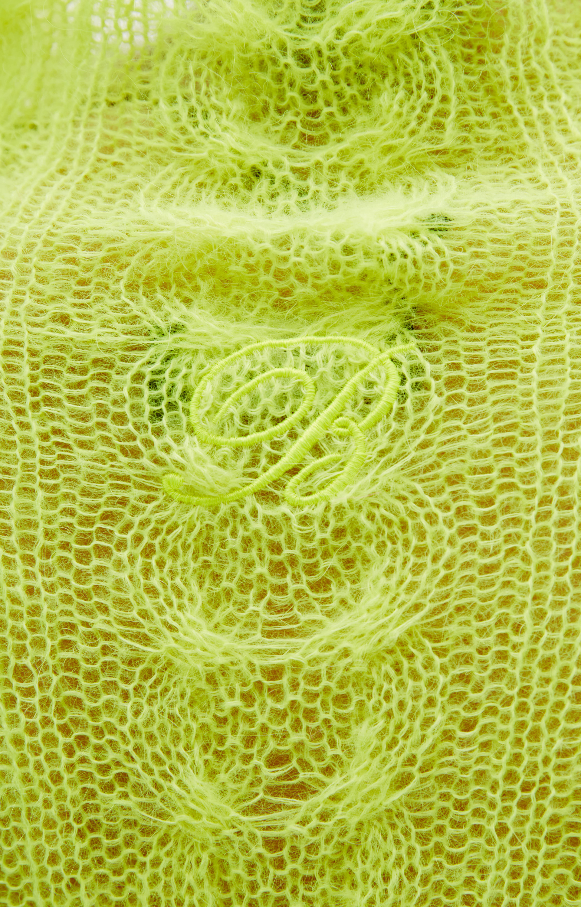 Blumarine Вязаный свитер с расклешенными рукавами