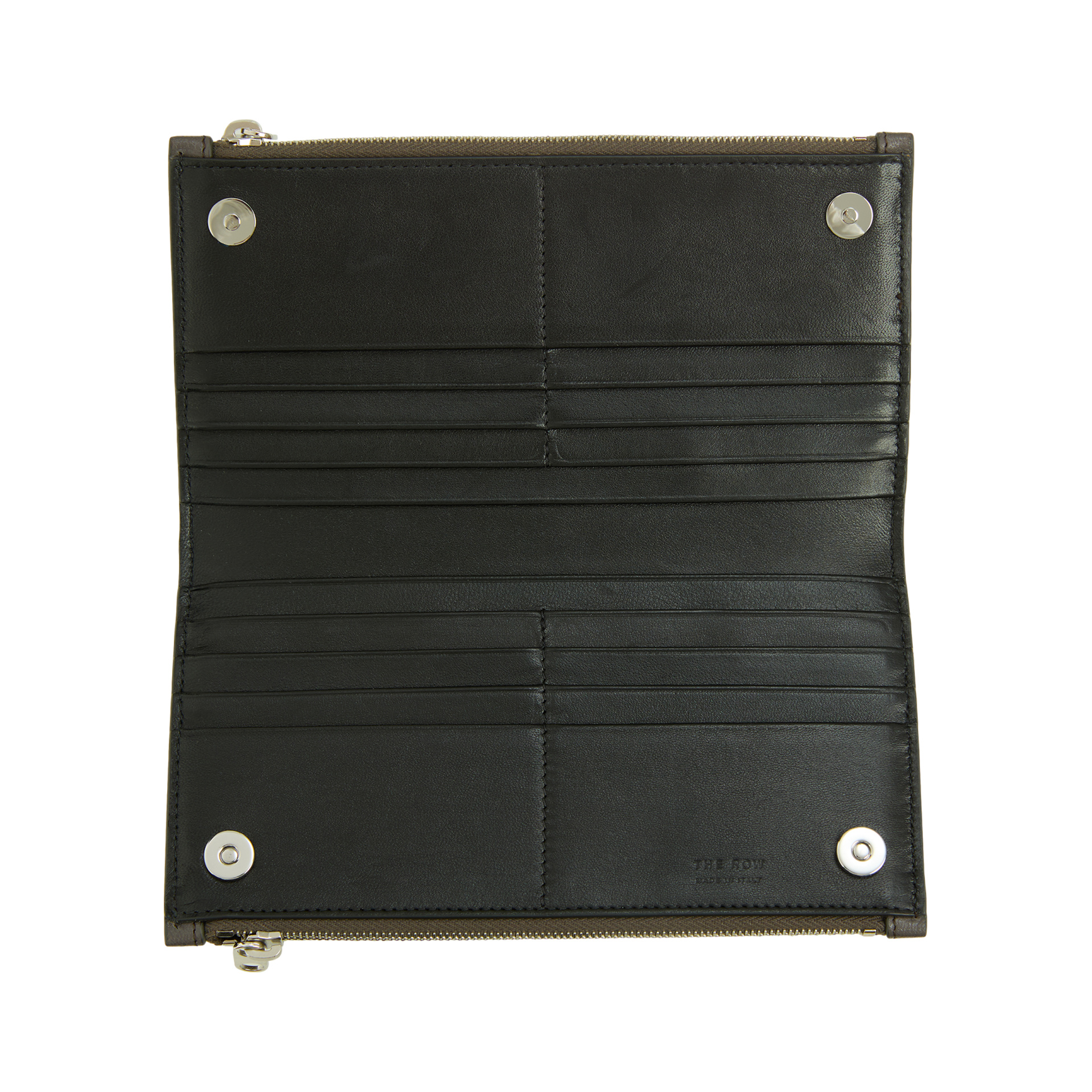 The Row Кожаный кошелек на молнии