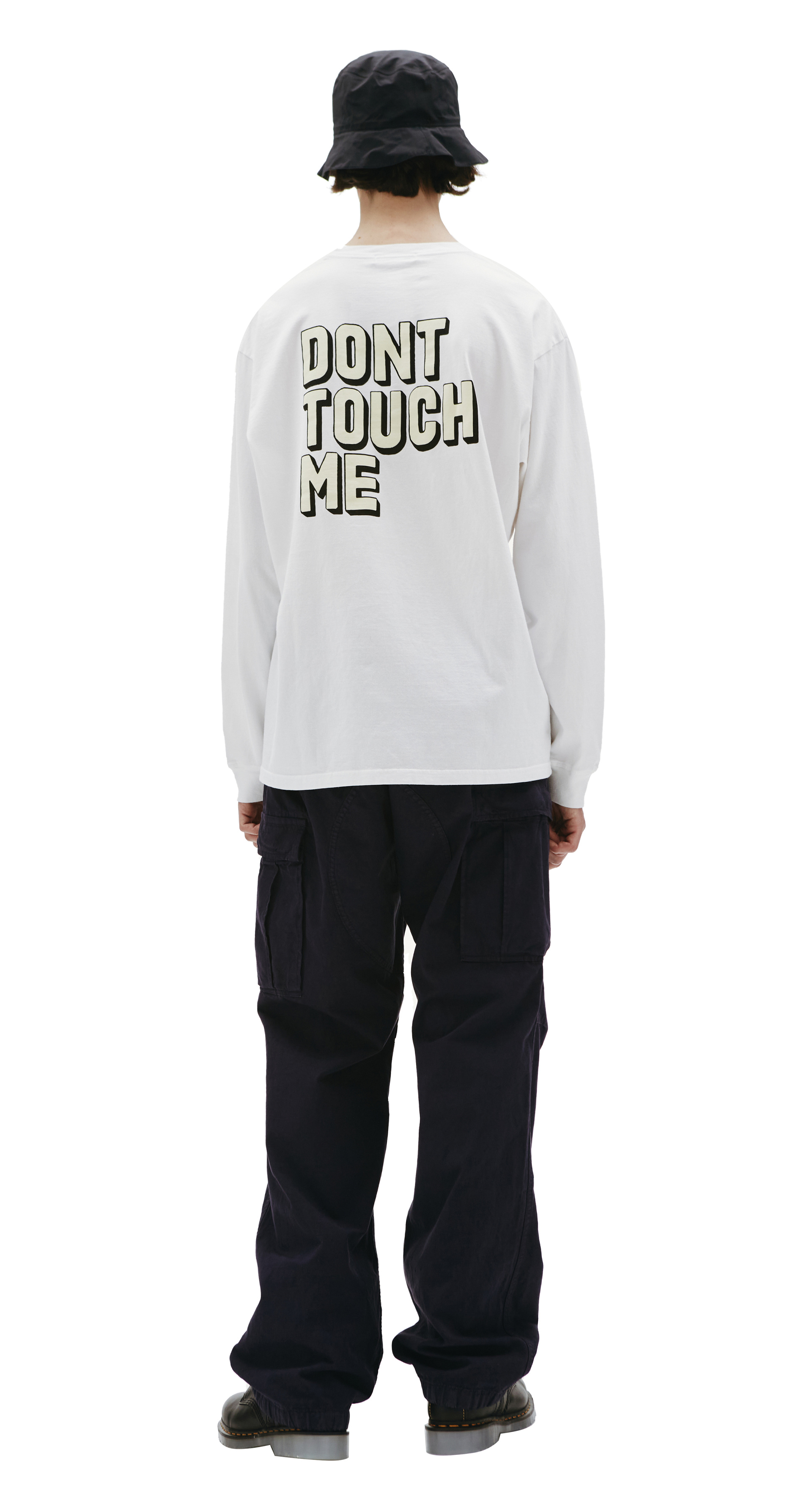 Undercover Белый лонгслив Don\'t touch me