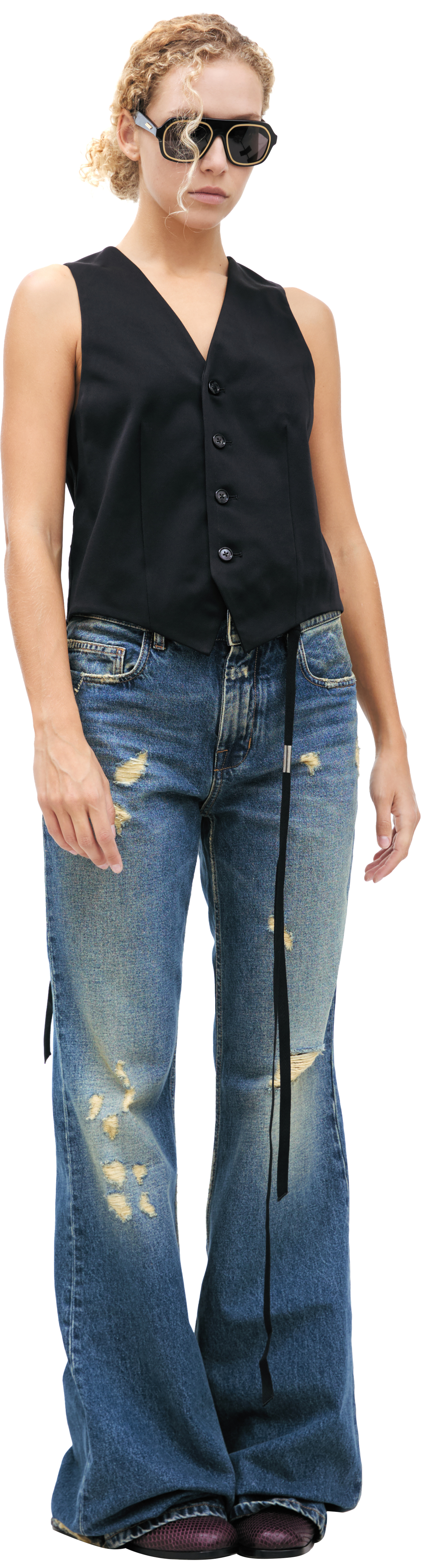 Ann Demeulemeester Жилет STANSE CLASSIC