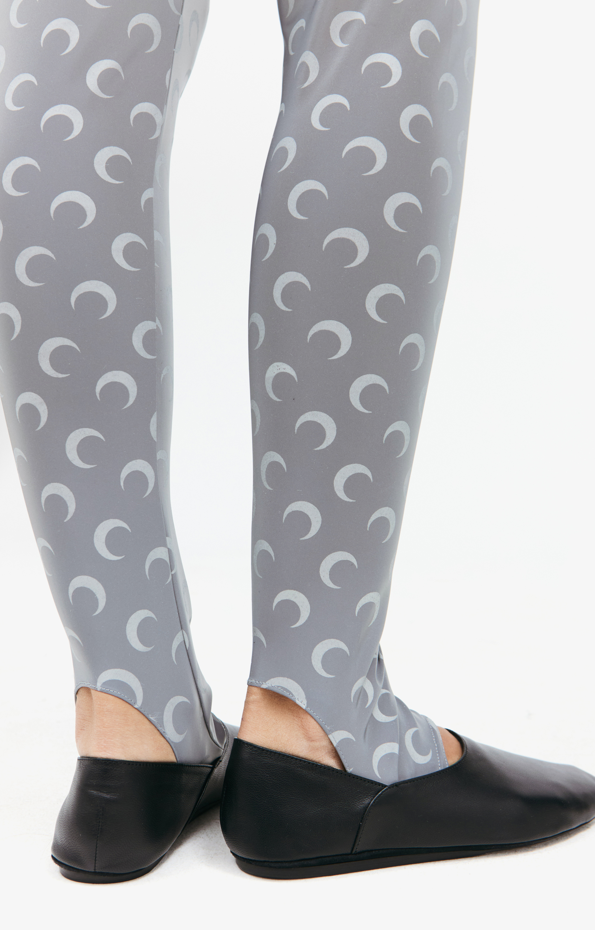 MARINE SERRE Леггинсы со штрипками