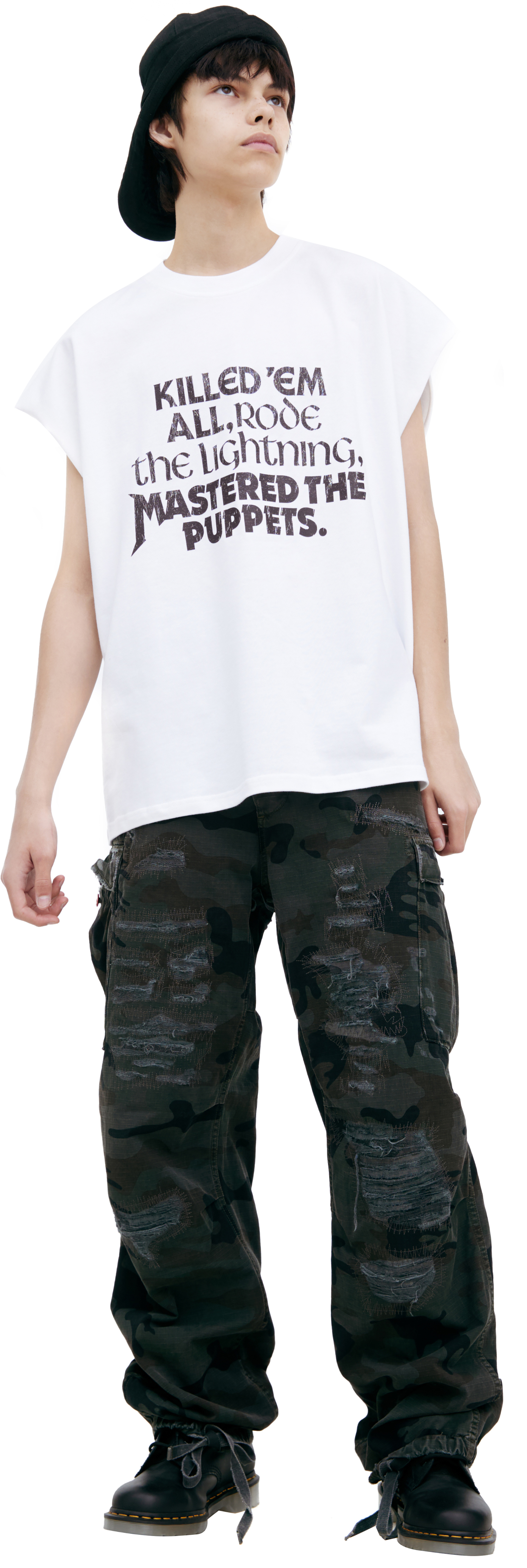 Mastercraft Union Белая футболка с принтом