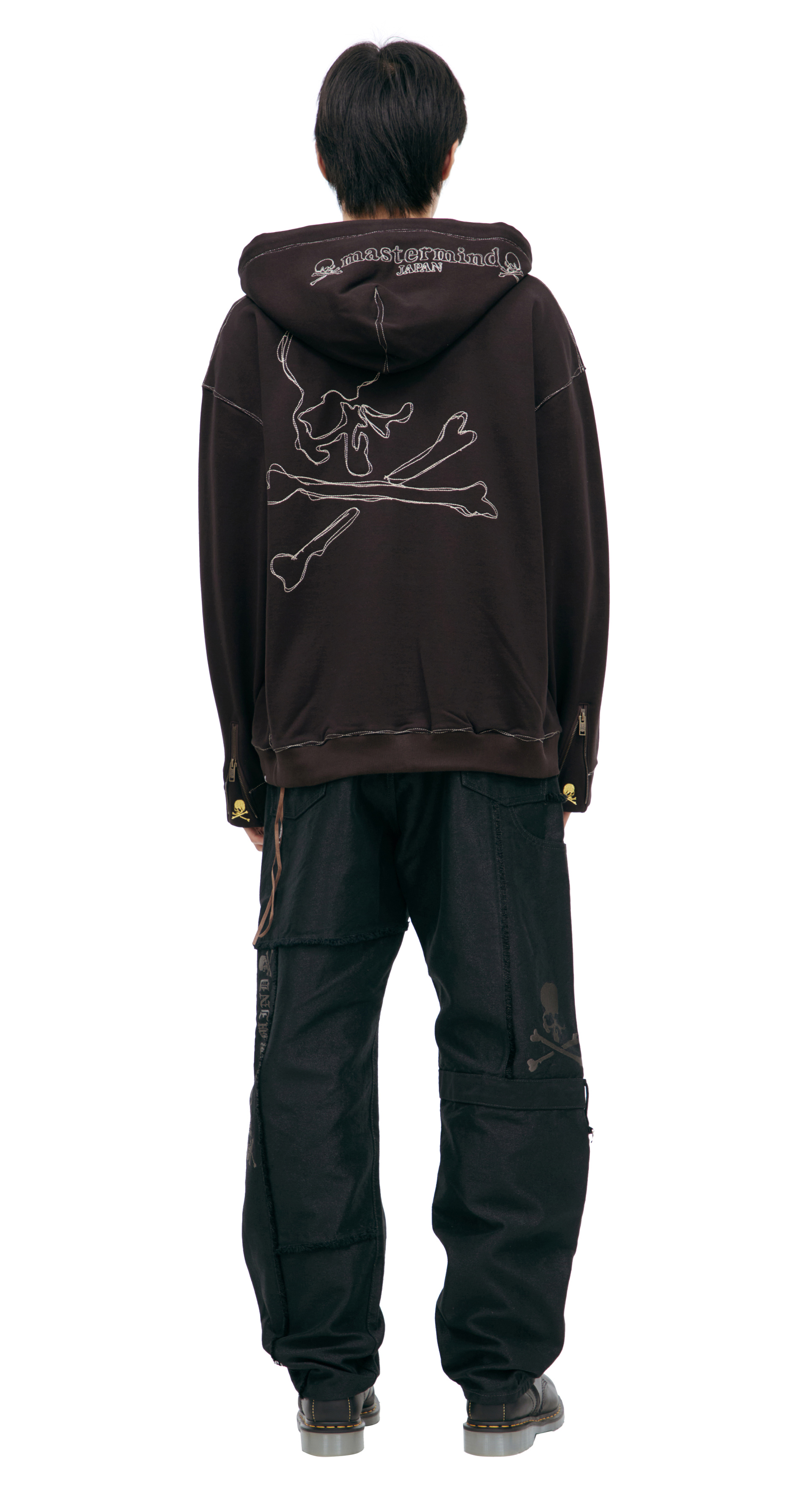 Mastermind WORLD Худи с логотипом на спине