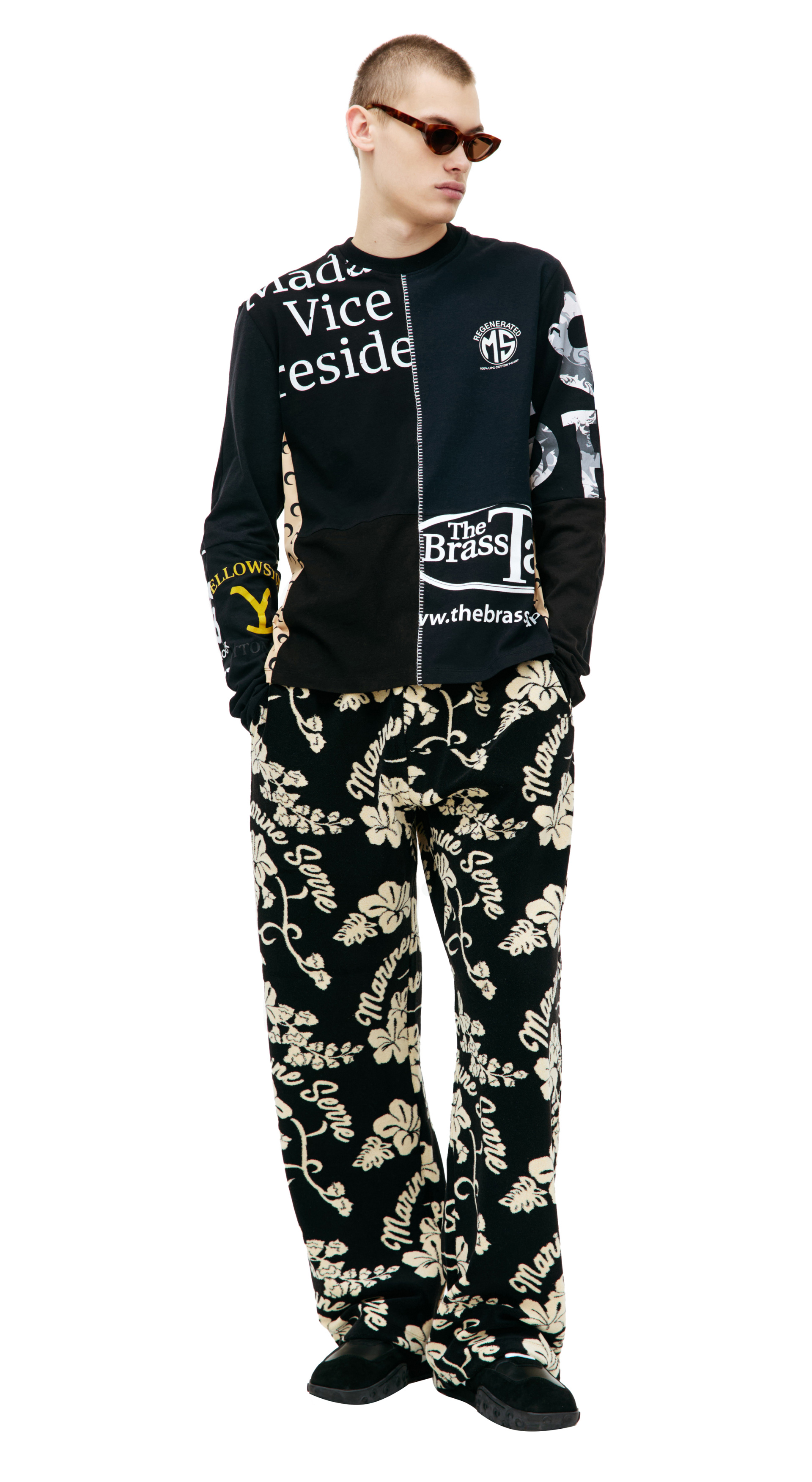 MARINE SERRE Лонгслив