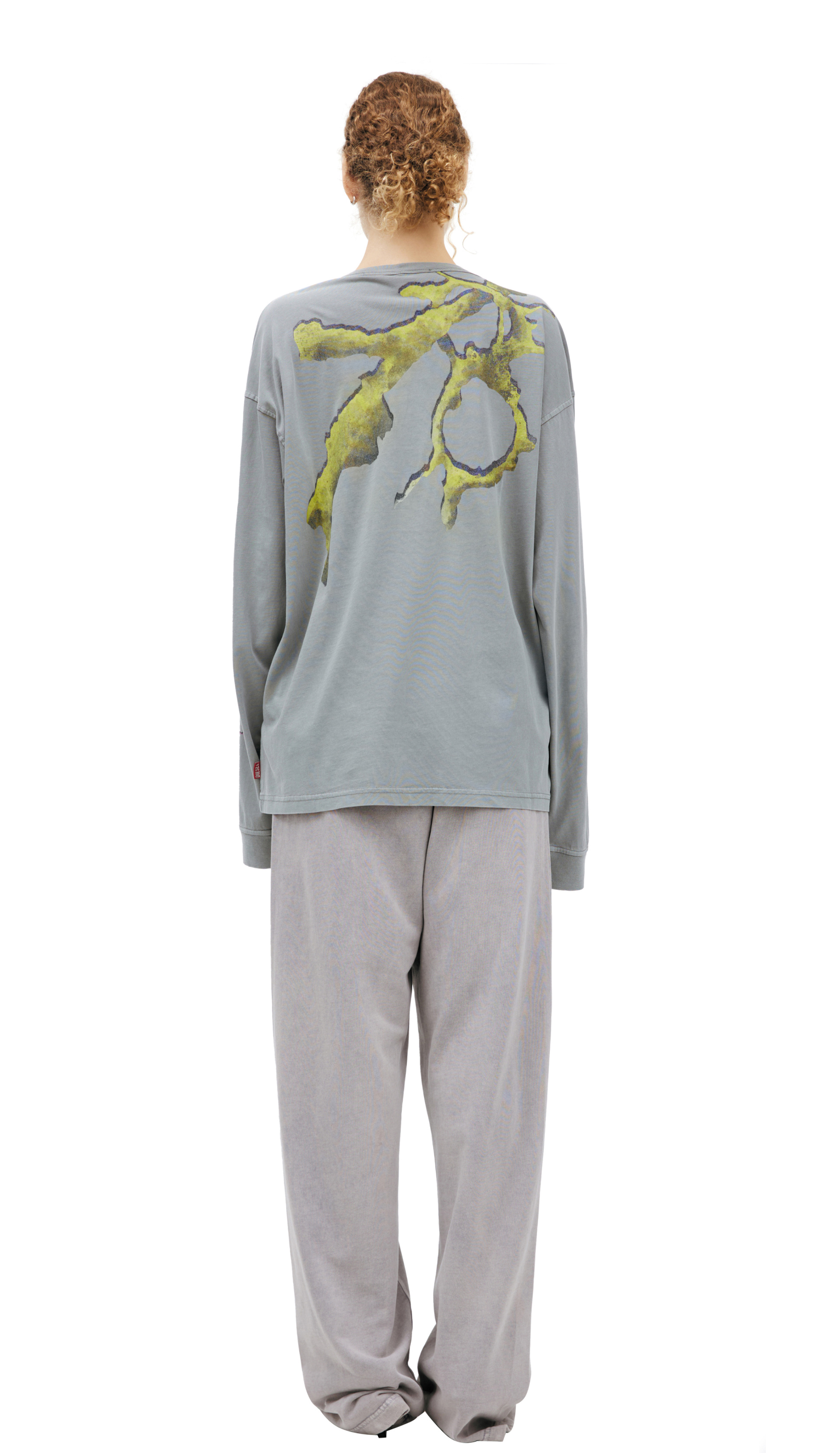 Diesel Лонгслив с принтом