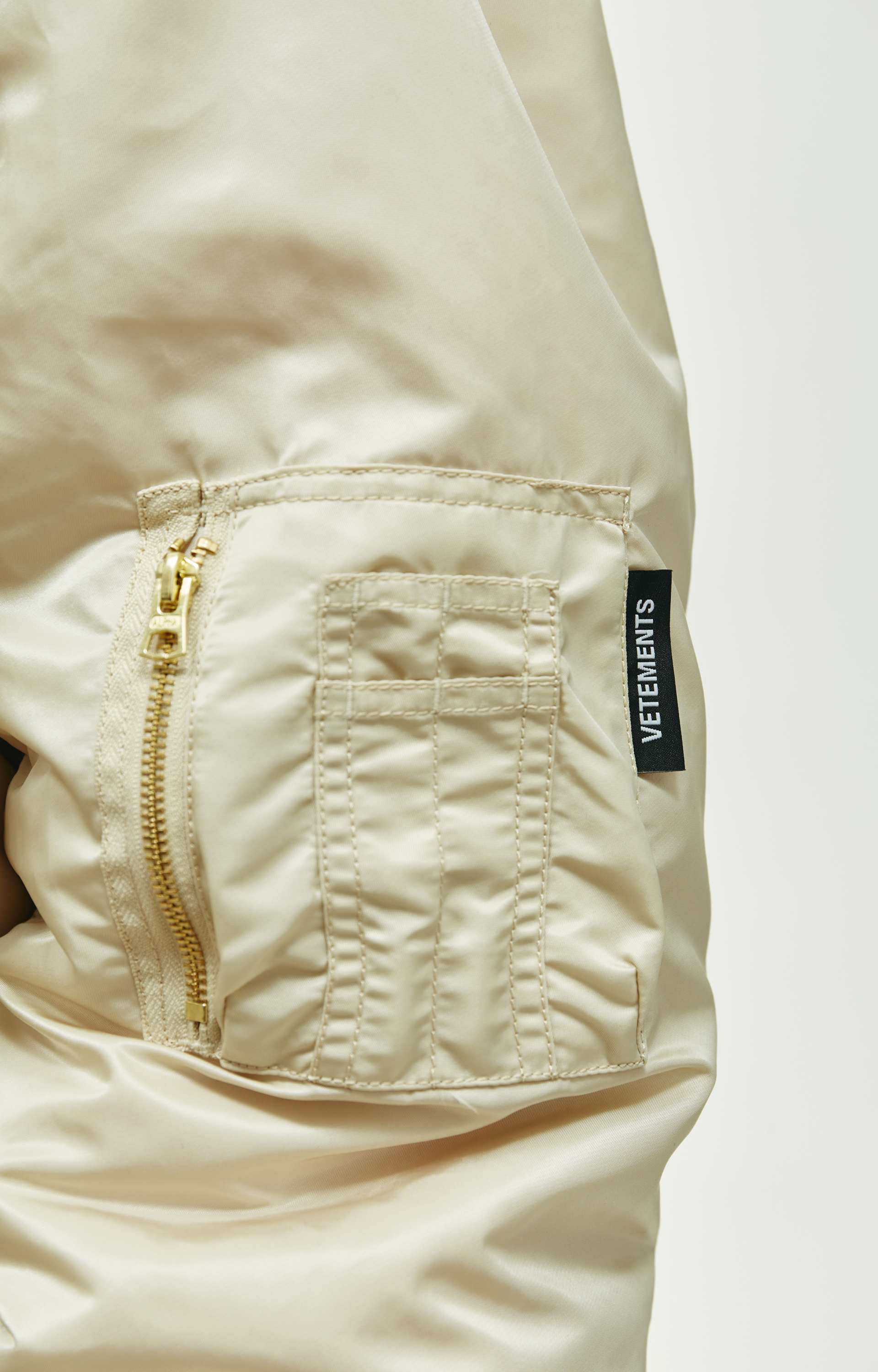 VETEMENTS Двусторонний бомбер VETEMENTS X ALPHA INDUSTRIES