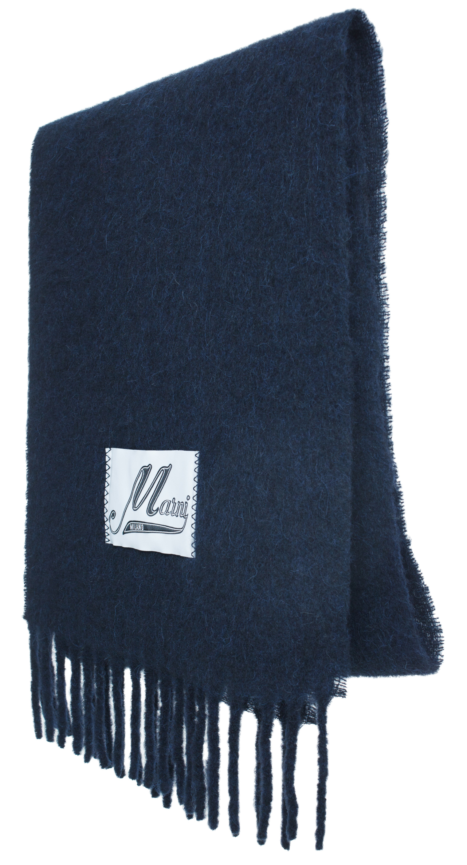 Marni Широкий шарф с патчем