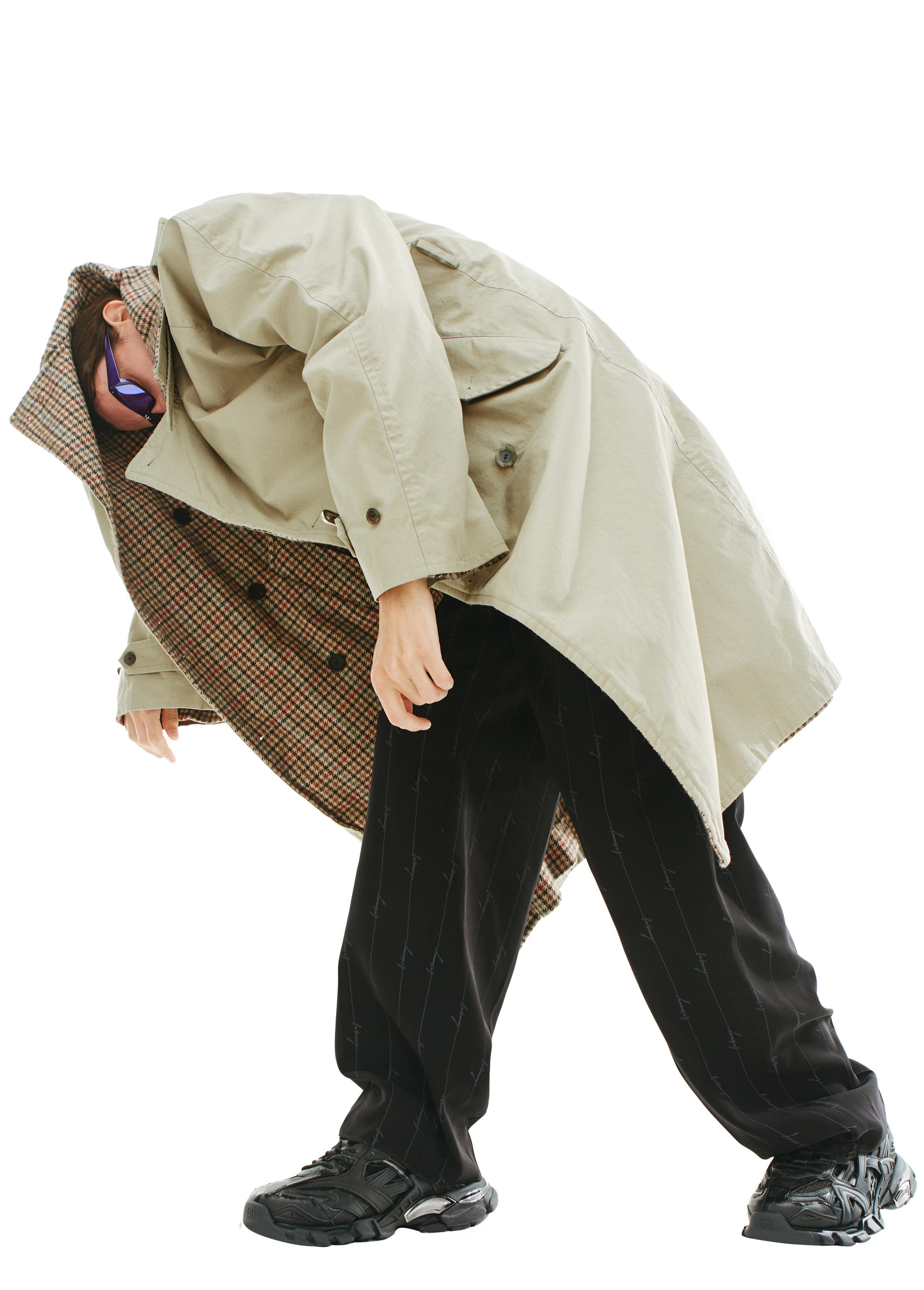 Balenciaga Двусторонний тренч