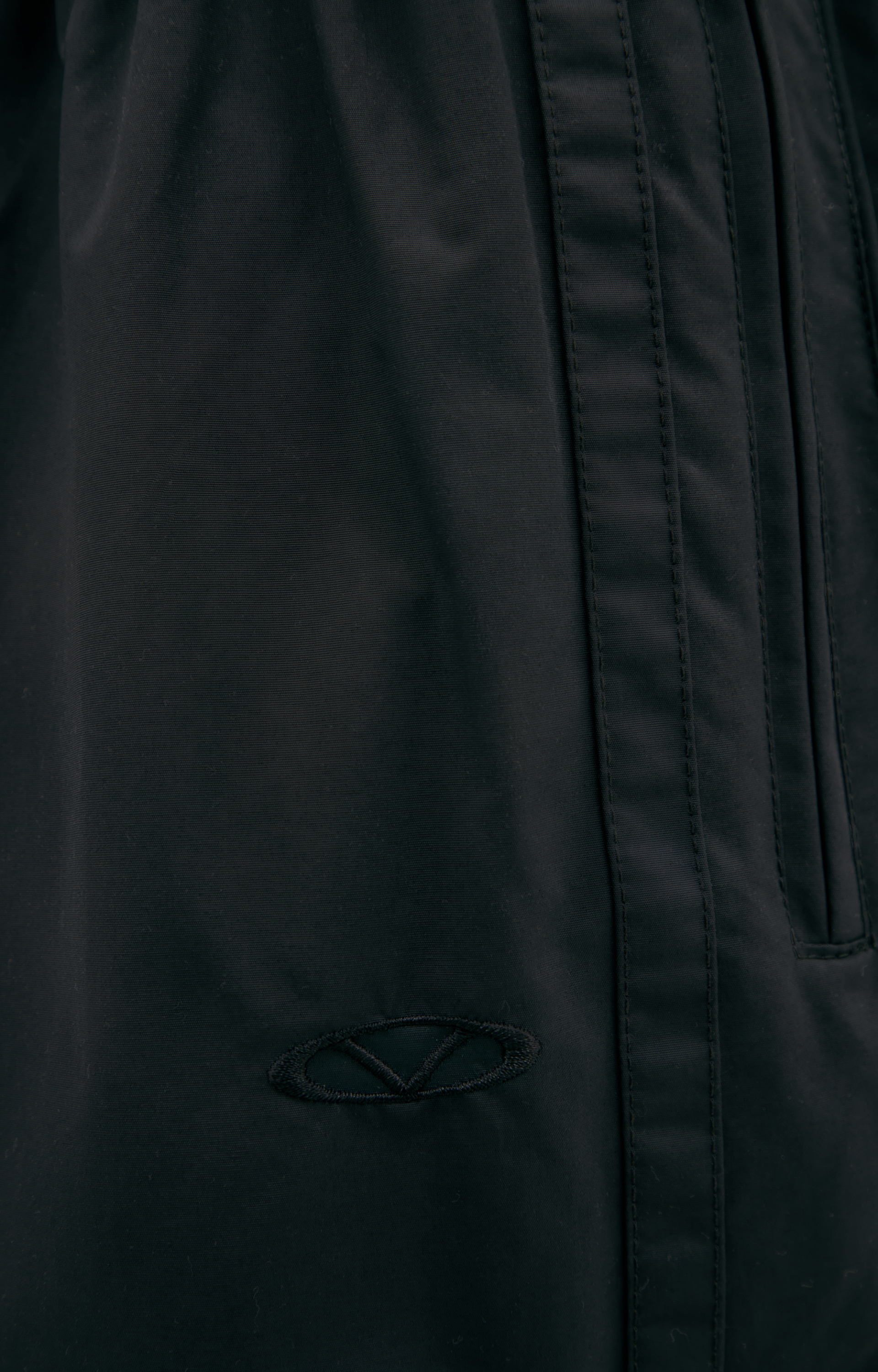 VETEMENTS Черные брюки с логотипом