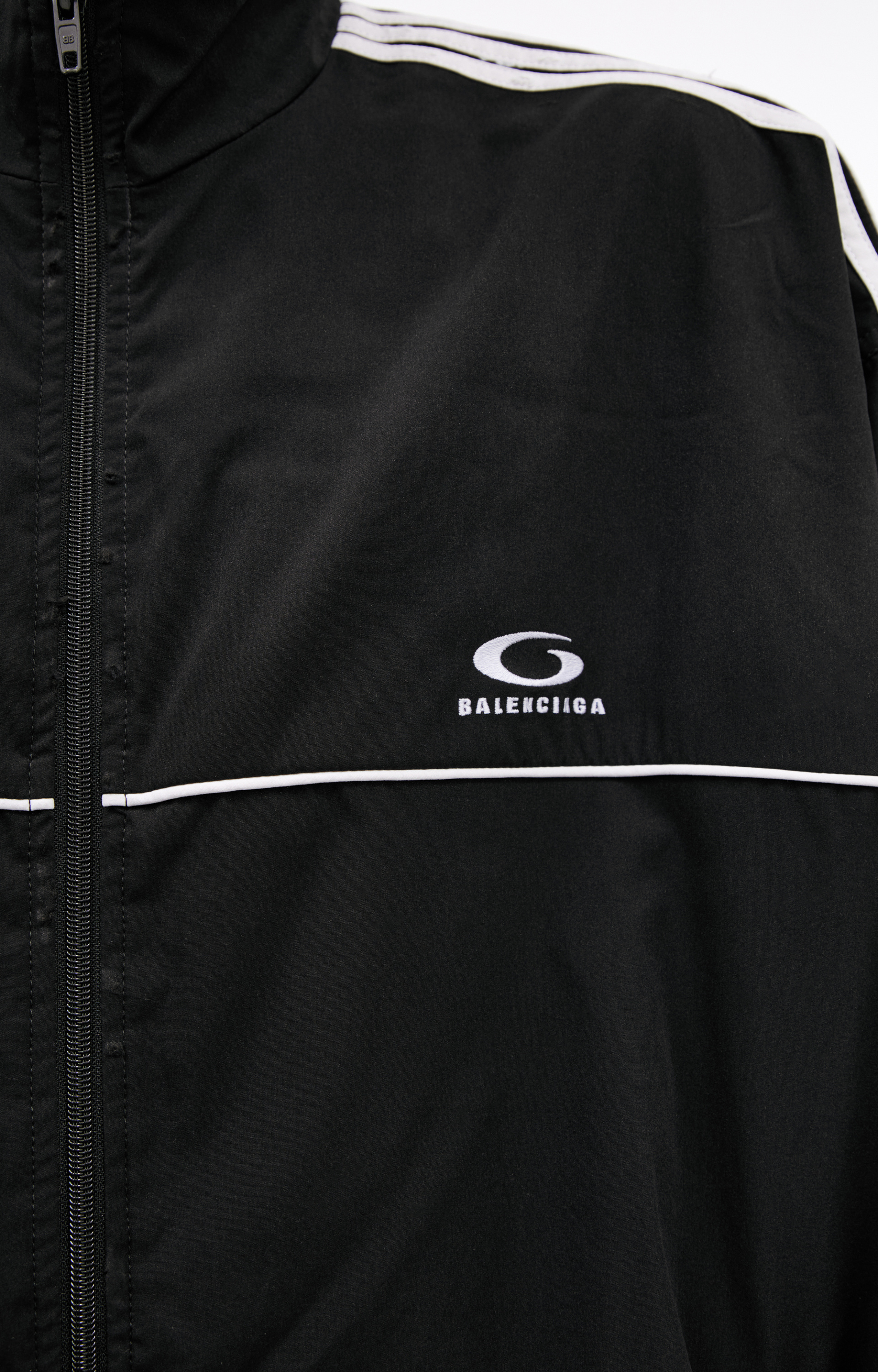 Balenciaga Черная куртка с лампасами