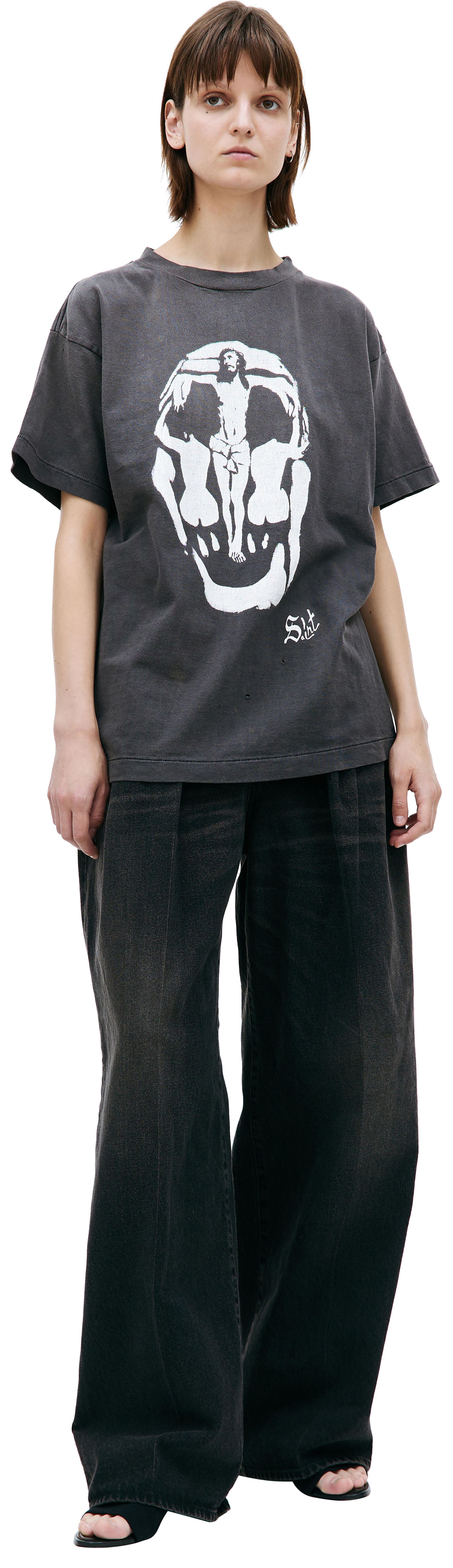 Saint Michael Футболка с принтом Jesus