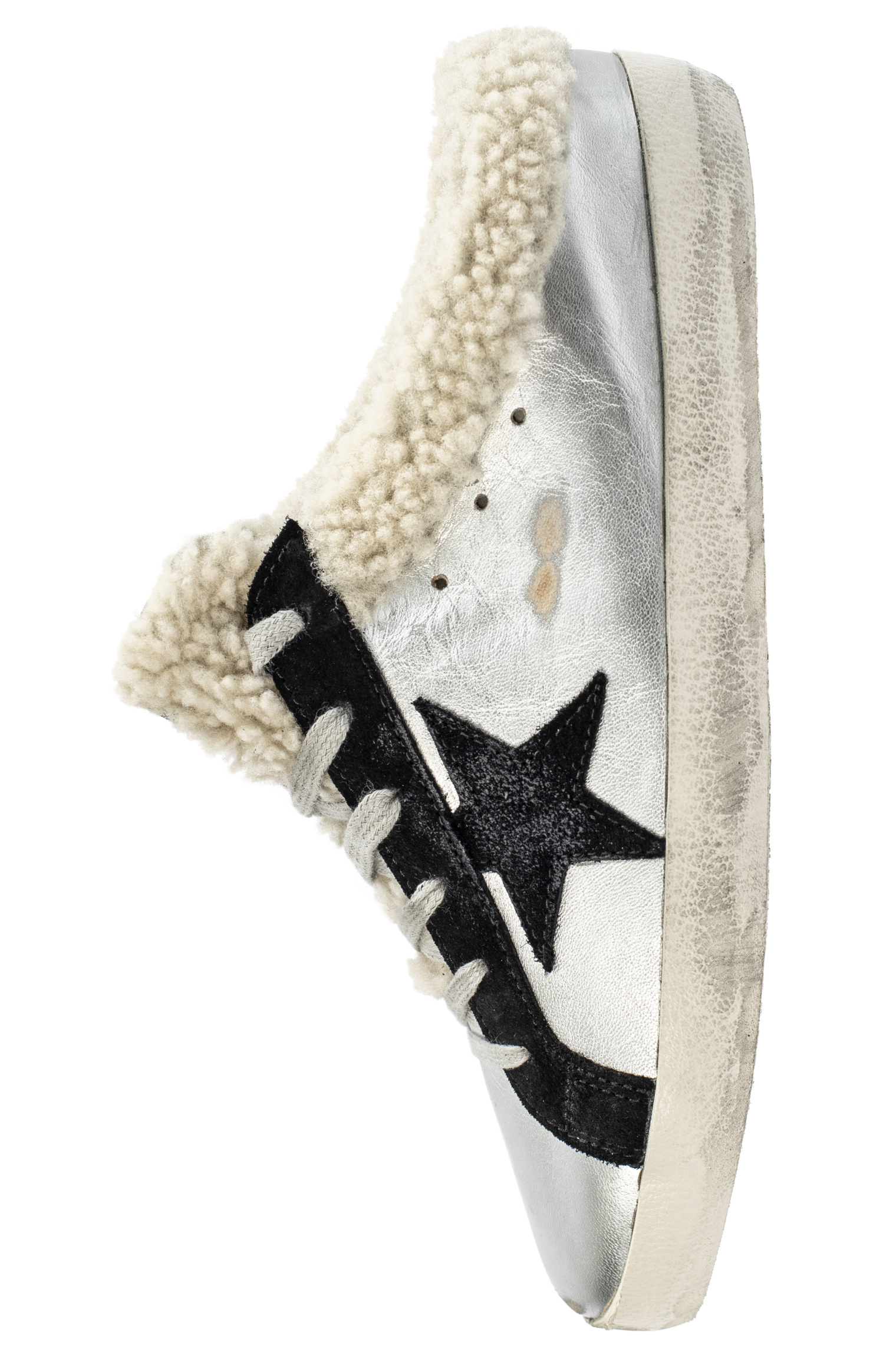 Golden Goose Кеды Sabots с мехом