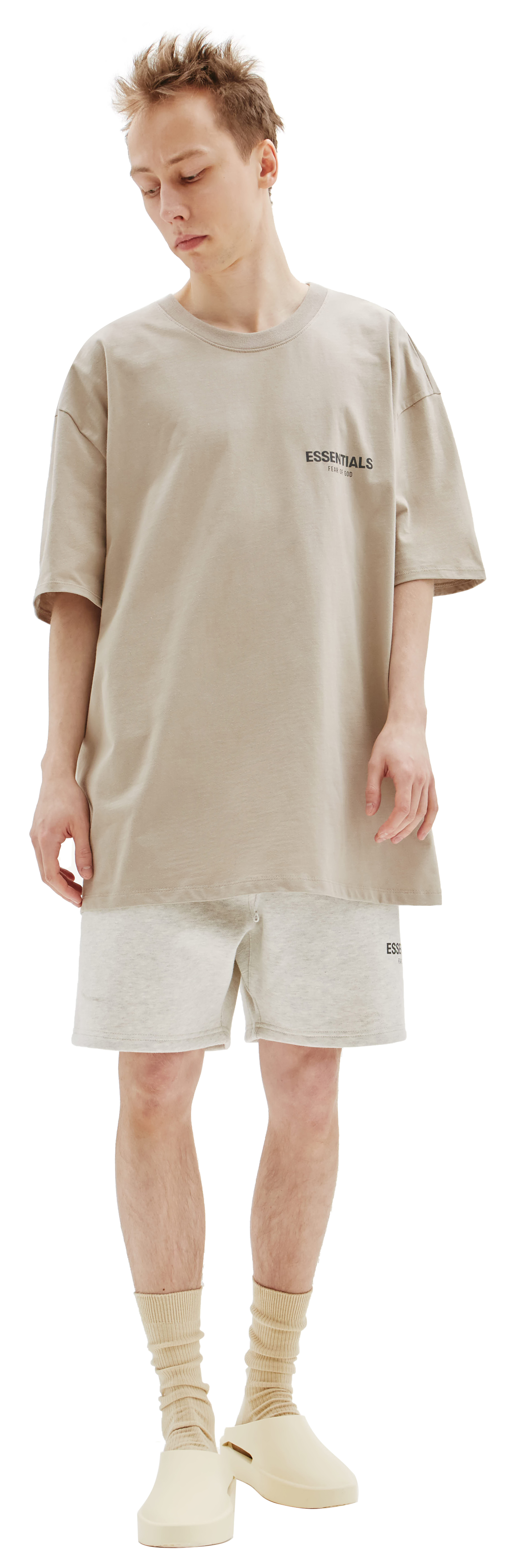 Fear of God Essentials Оверсайз футболка с логотипом