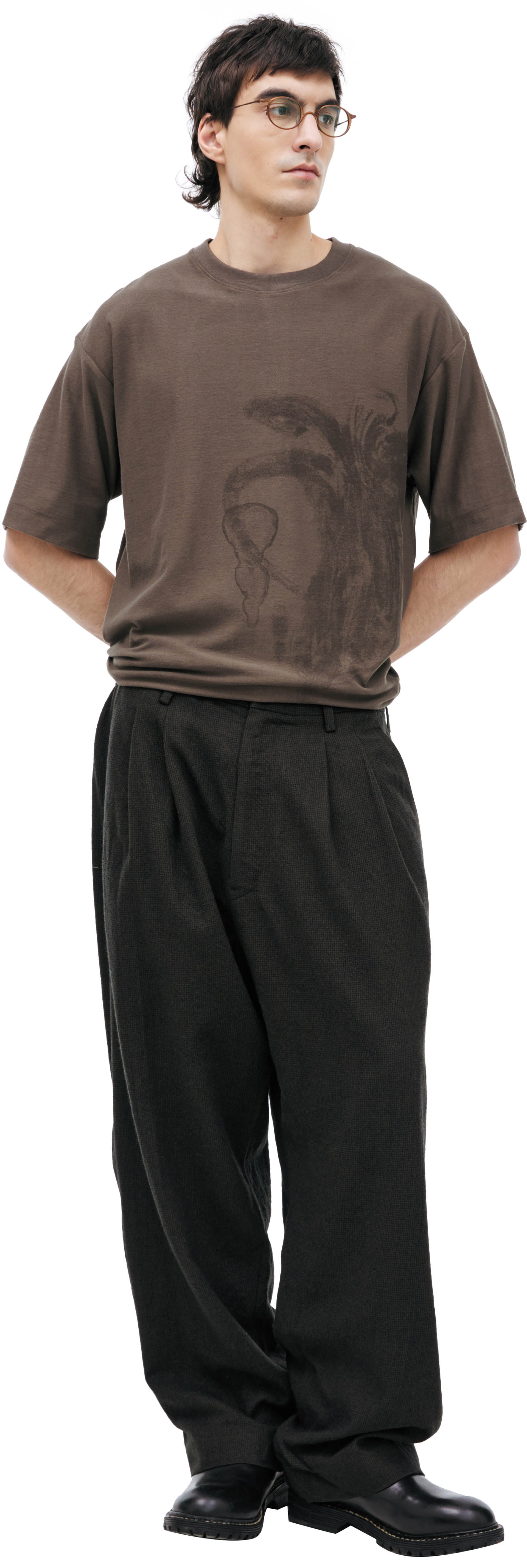 Ziggy Chen Брюки с защипами